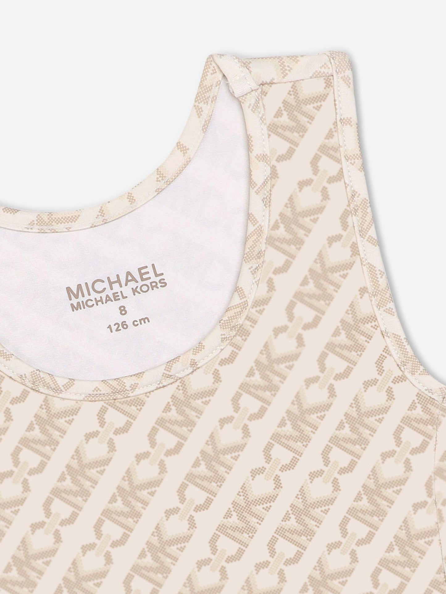 Michael Kors 女童象牙色徽标短款上衣