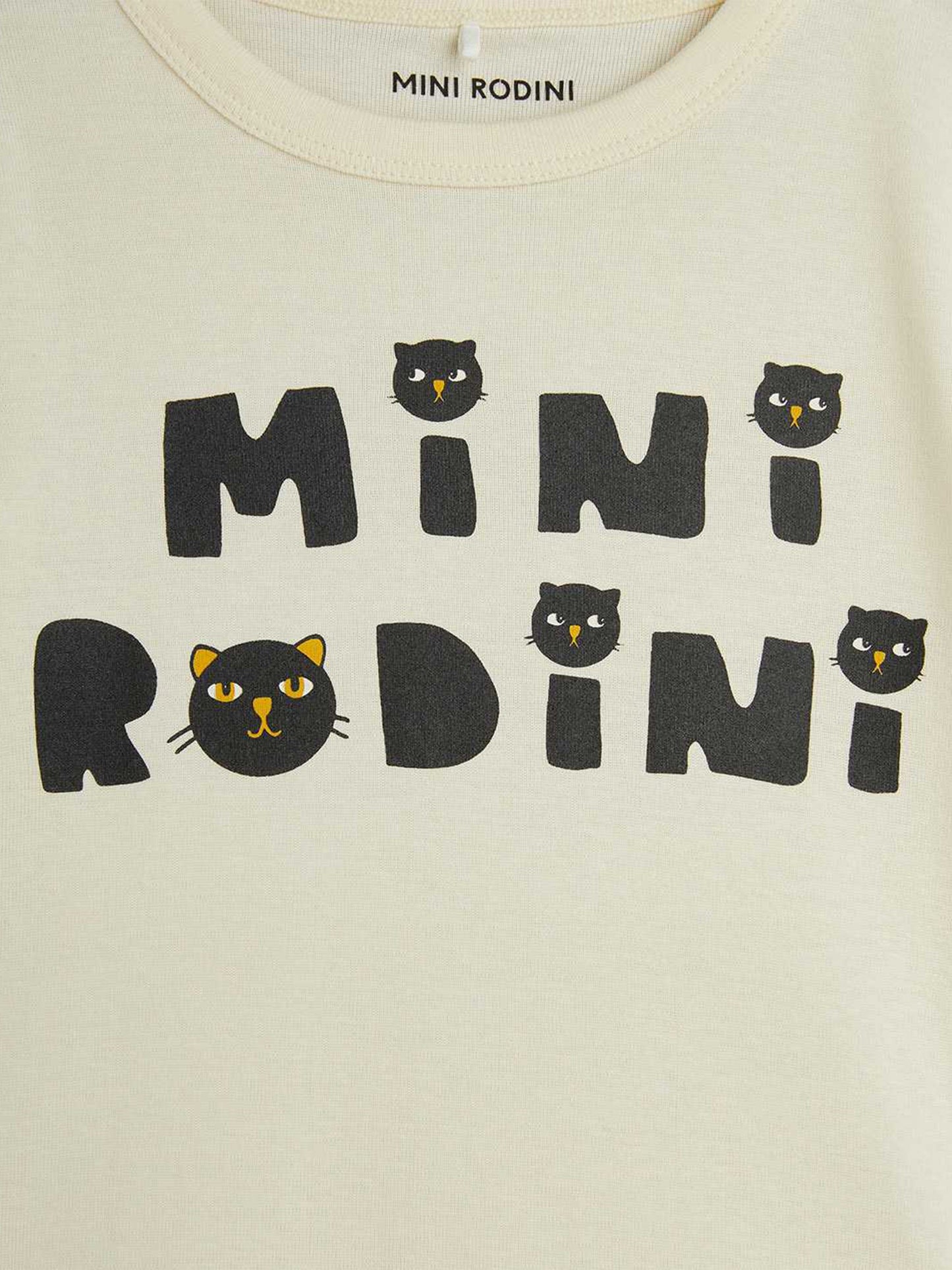 Boys Cats Logo T-Shirt in White