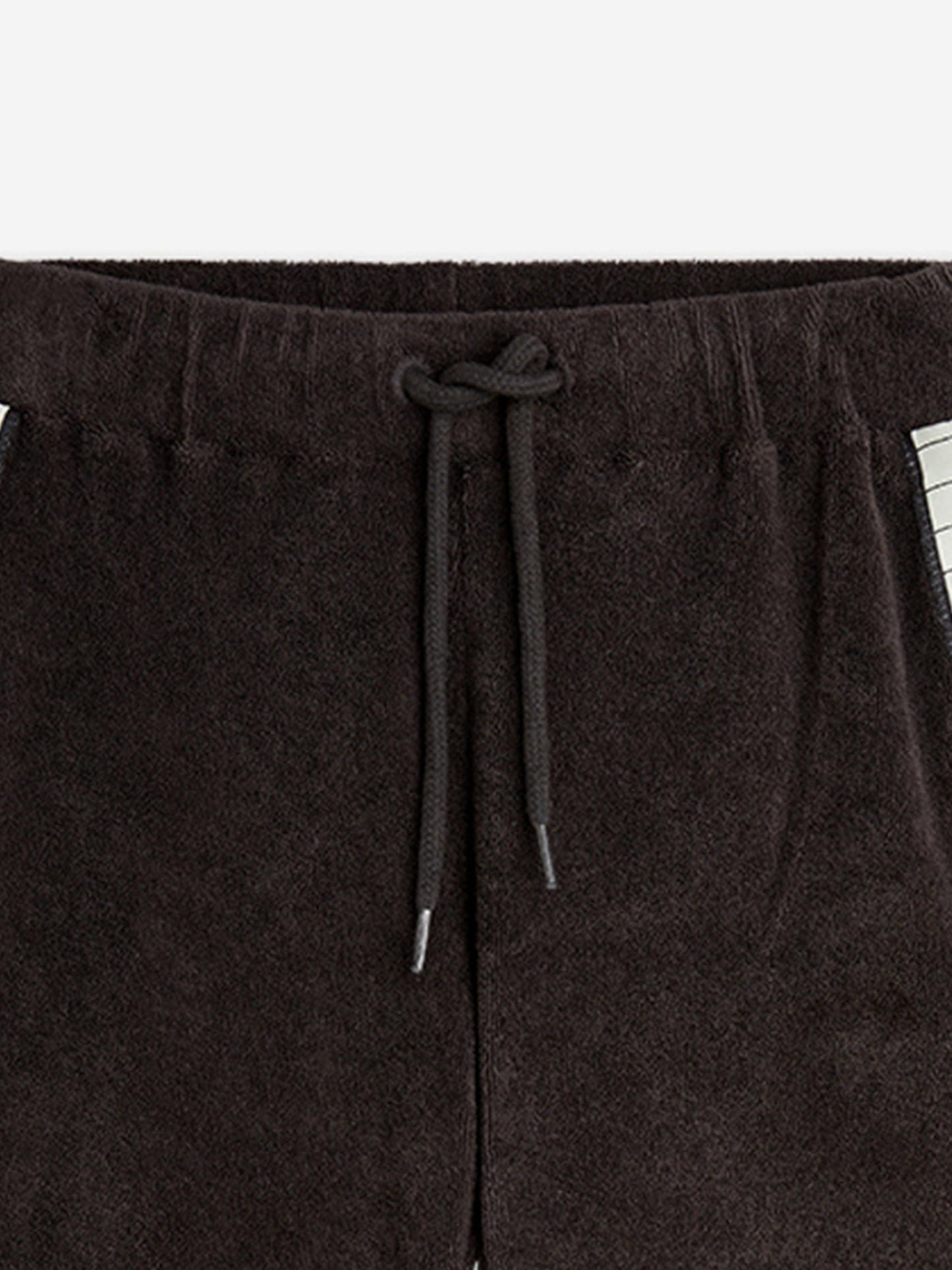 Boys Piano Terry Sweat Shorts in Black