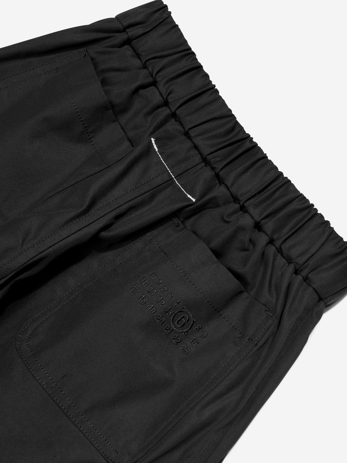 MM6 Maison Margiela 儿童黑色工装裤