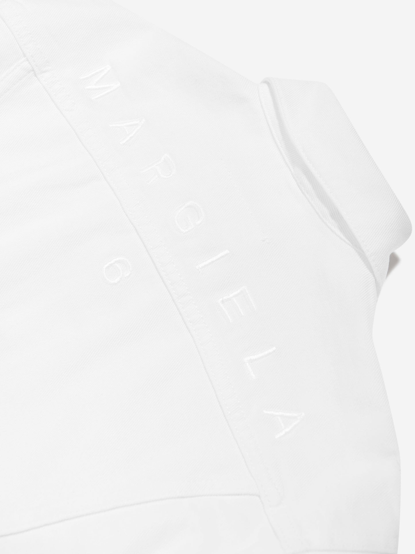 MM6 Maison Margiela 儿童象牙色牛仔夹克