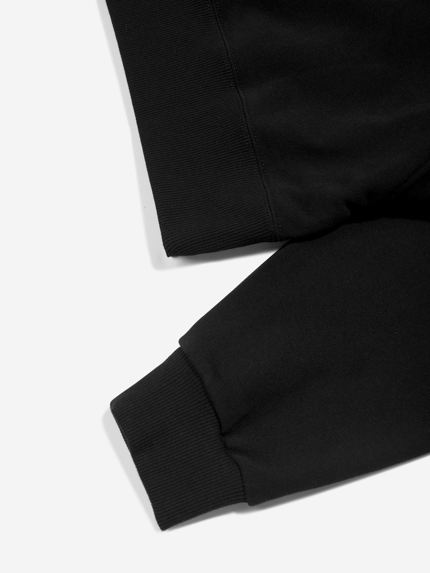 MM6 Maison Margiela 儿童短款徽标运动衫(黑色)