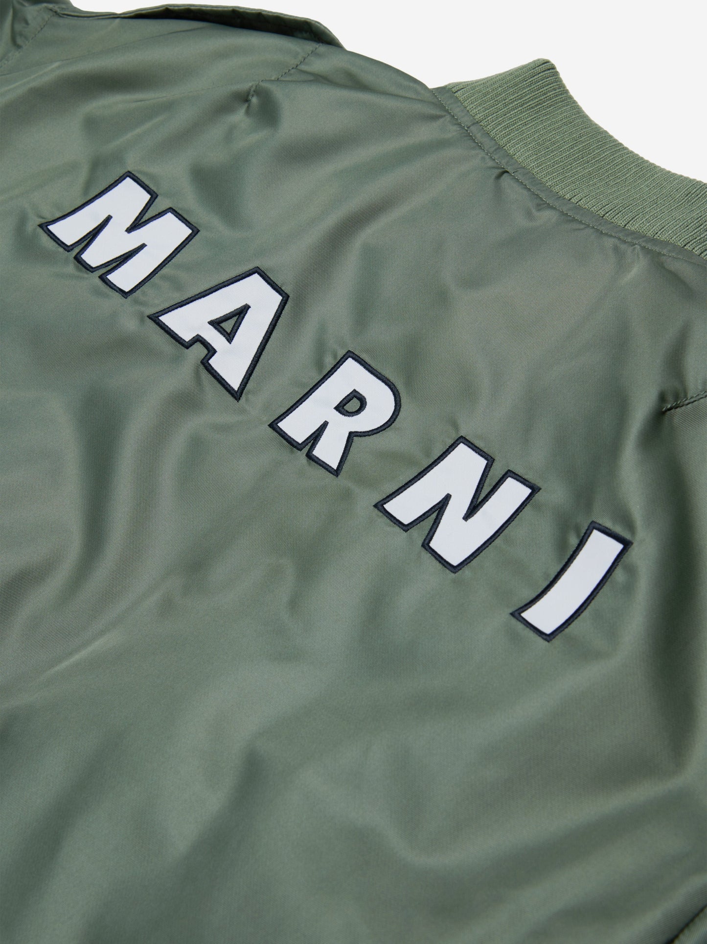MARNI 儿童绿色飞行员夹克