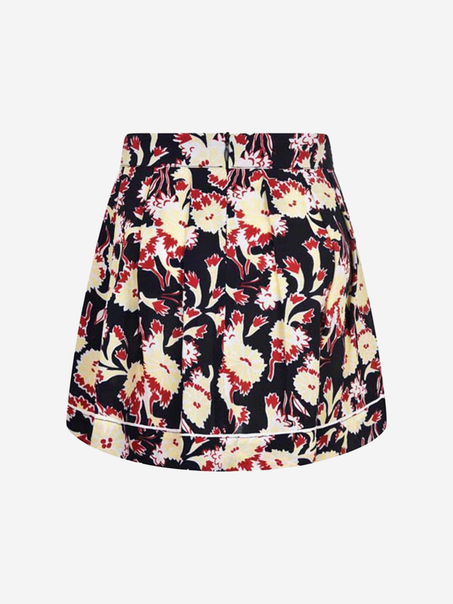 MARNI 女童 & 黄色花朵粘胶纤维半身裙
