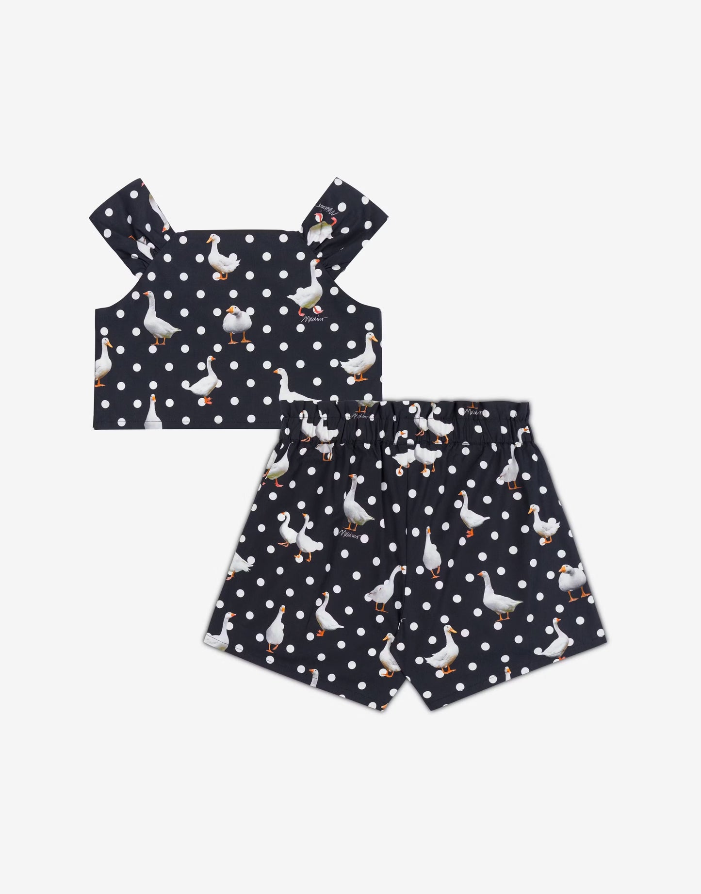 BLOUSE+SHORTS SET