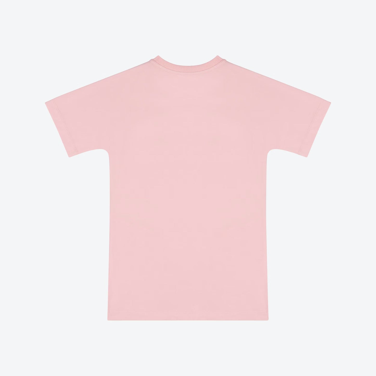 女童粉色Logo棉连衣裙