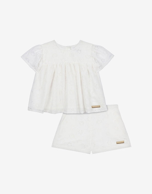 BLOUSE + SHORTS SET