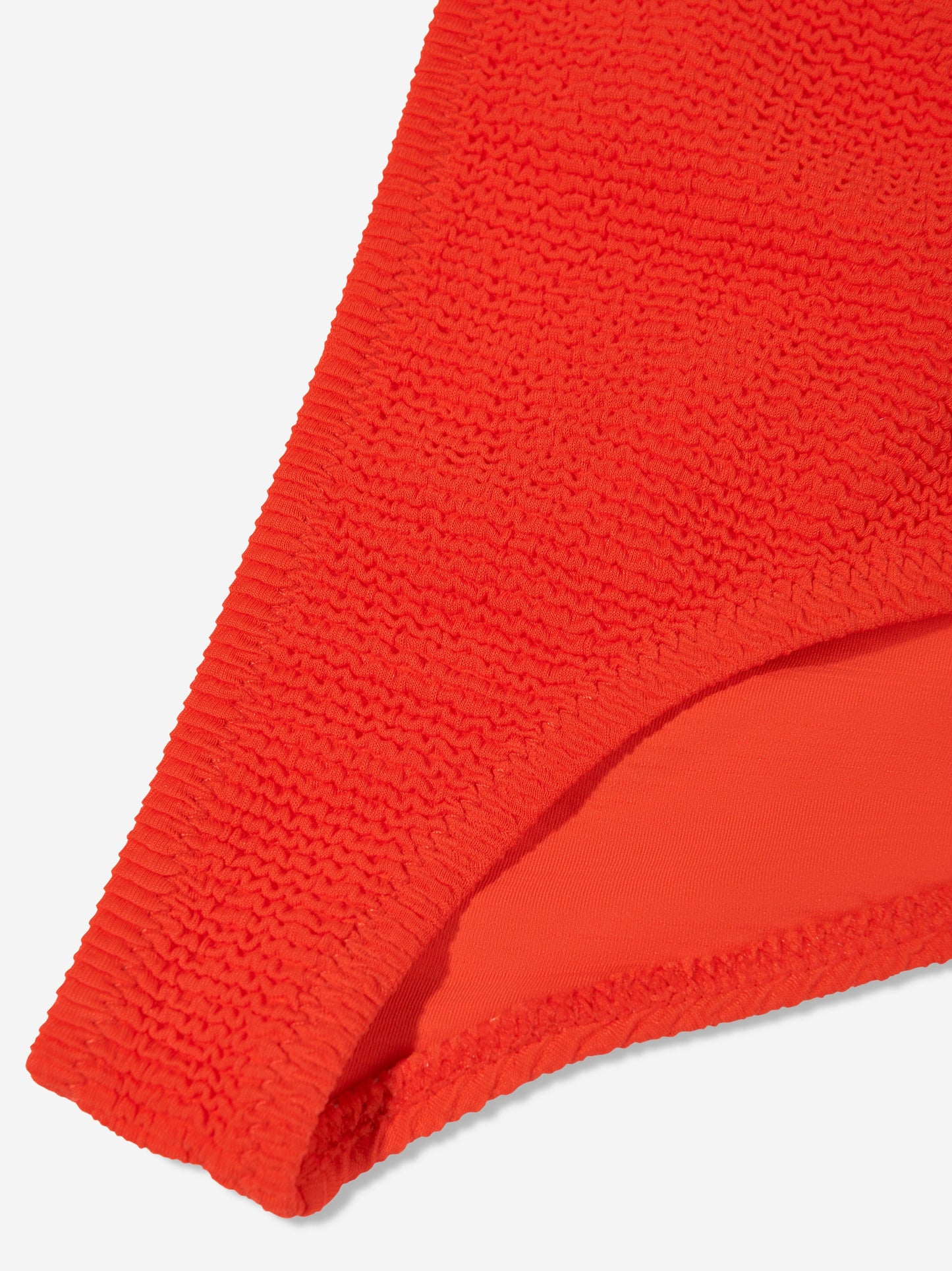 Girls Nola Solid Bikini in Red (UPF50+)
