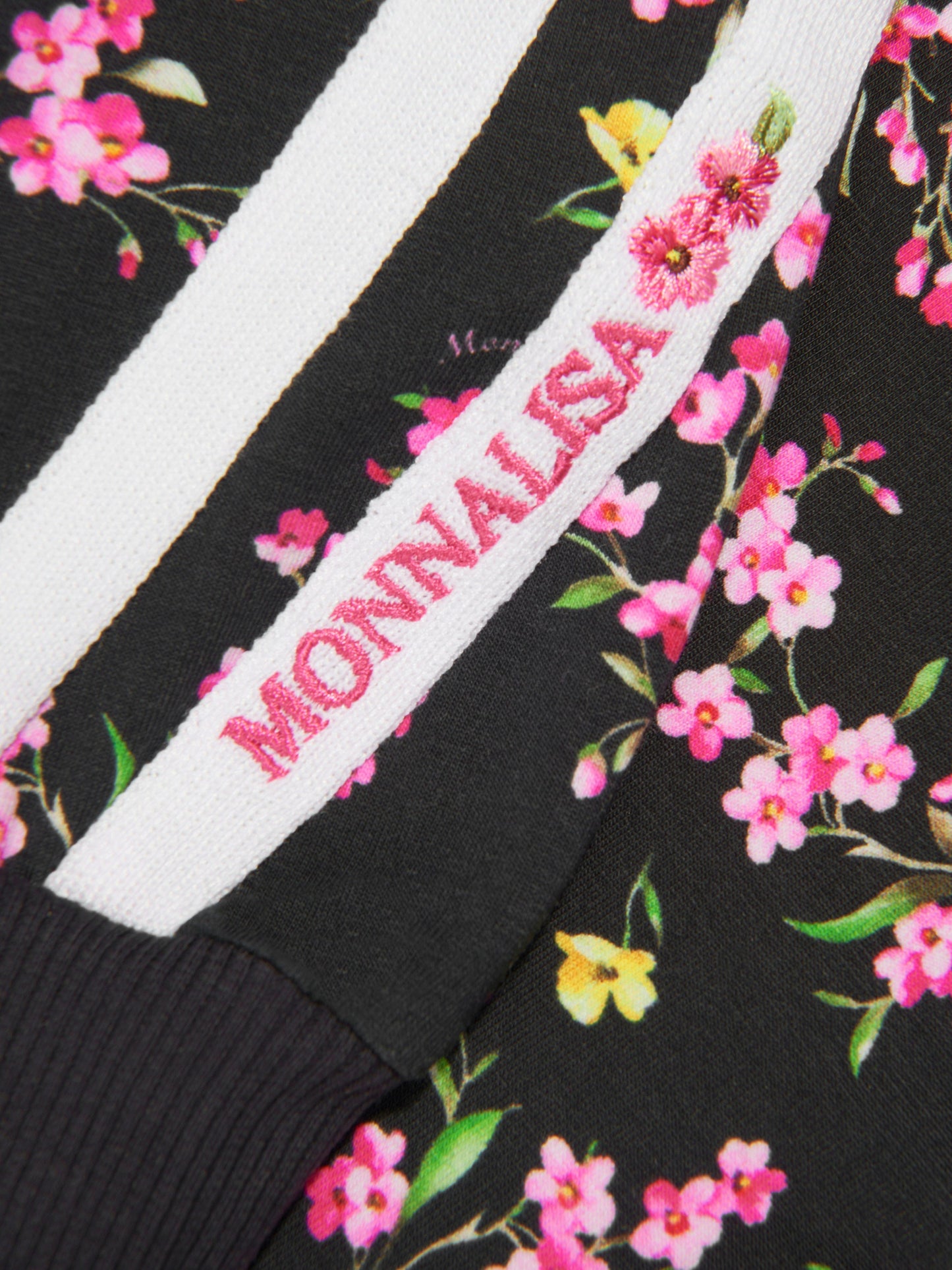 Monnalisa 女童花卉短款运动衫