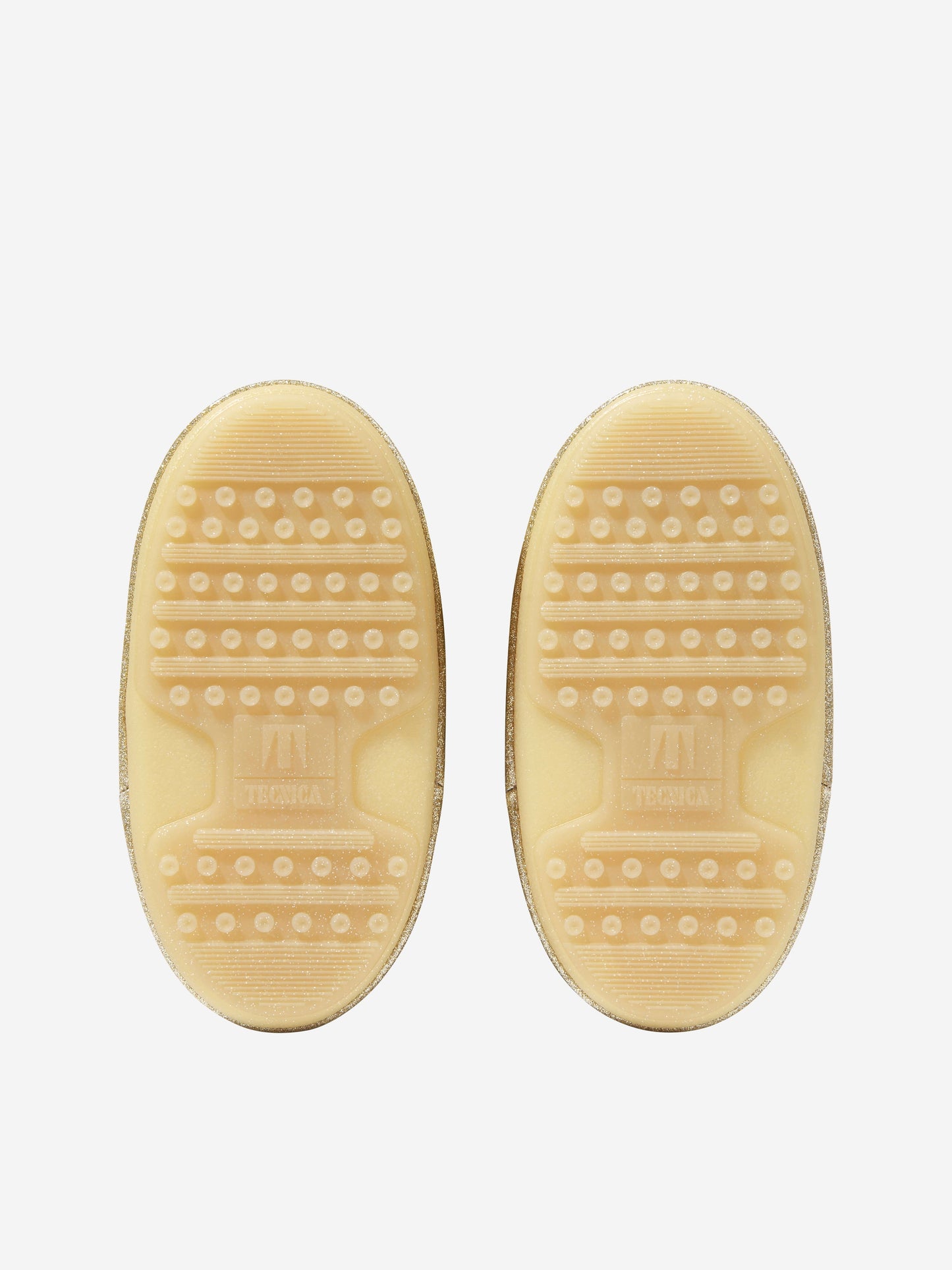 儿童 Icon 金色闪光雪地靴