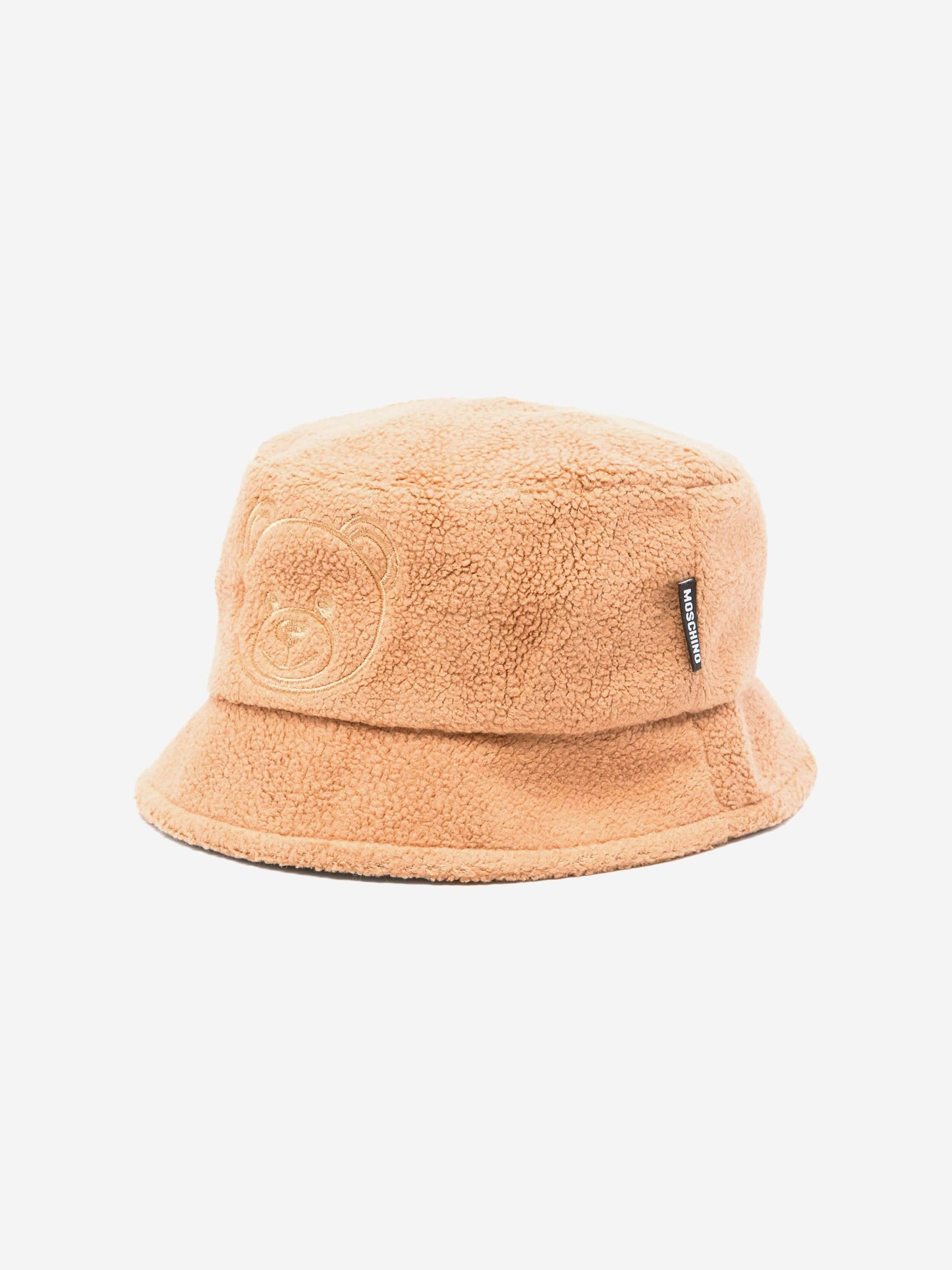 Moschino Kids 泰迪熊渔夫帽(棕色)