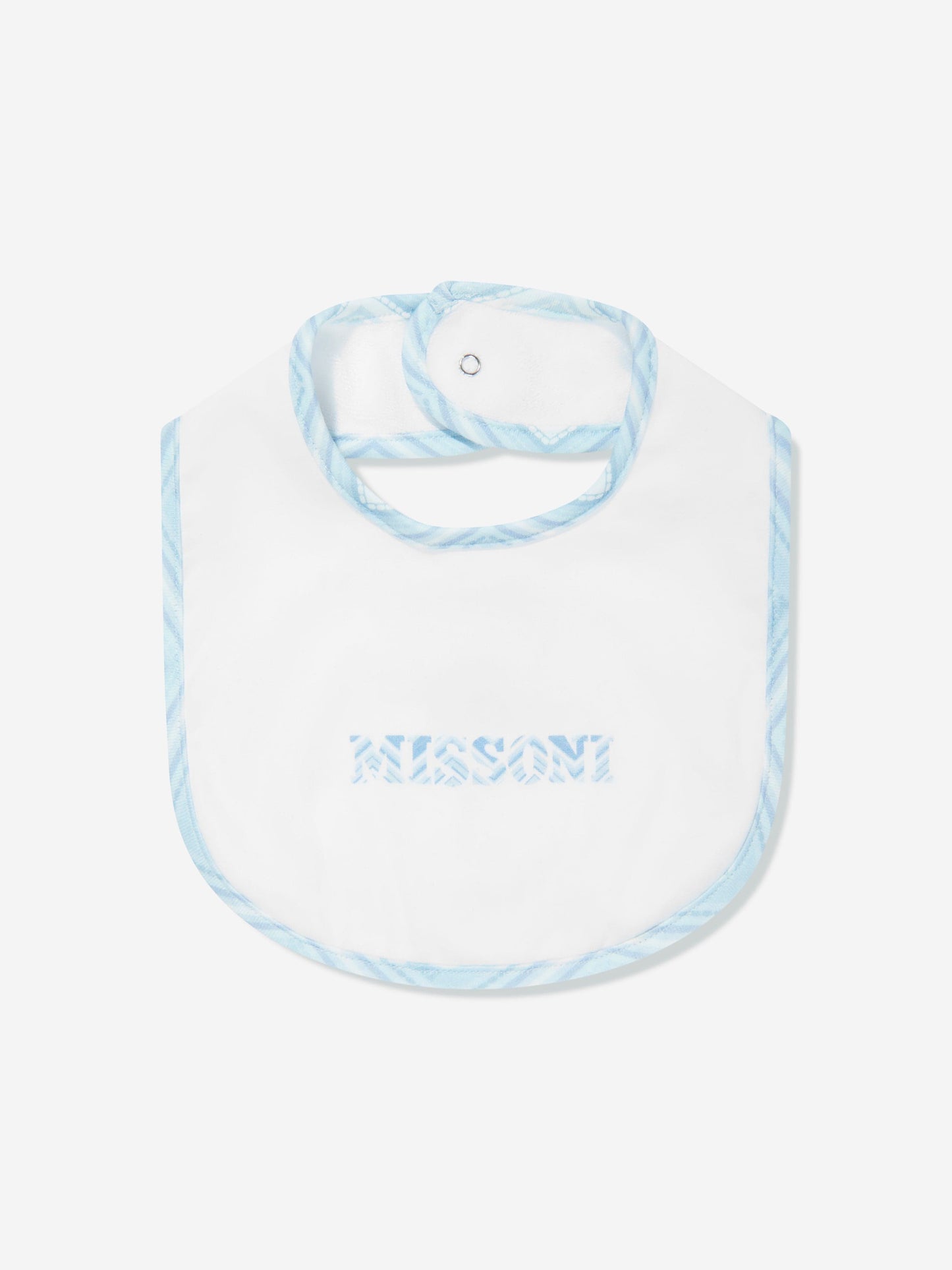 Missoni 男婴徽标婴儿连体衣礼品套装(白色)