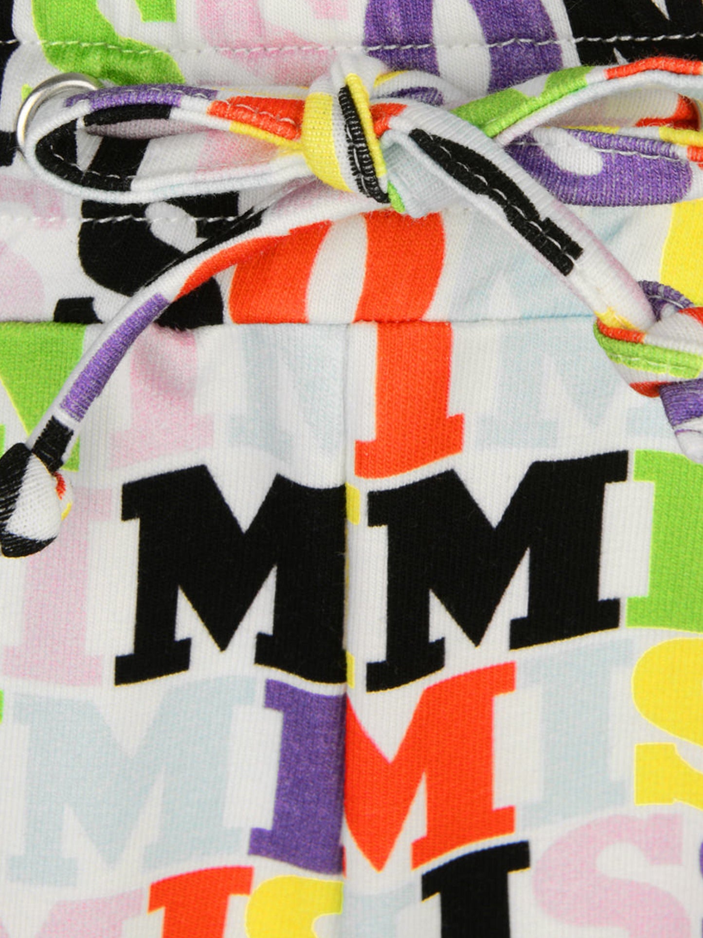 Missoni 女童徽标印花慢跑裤