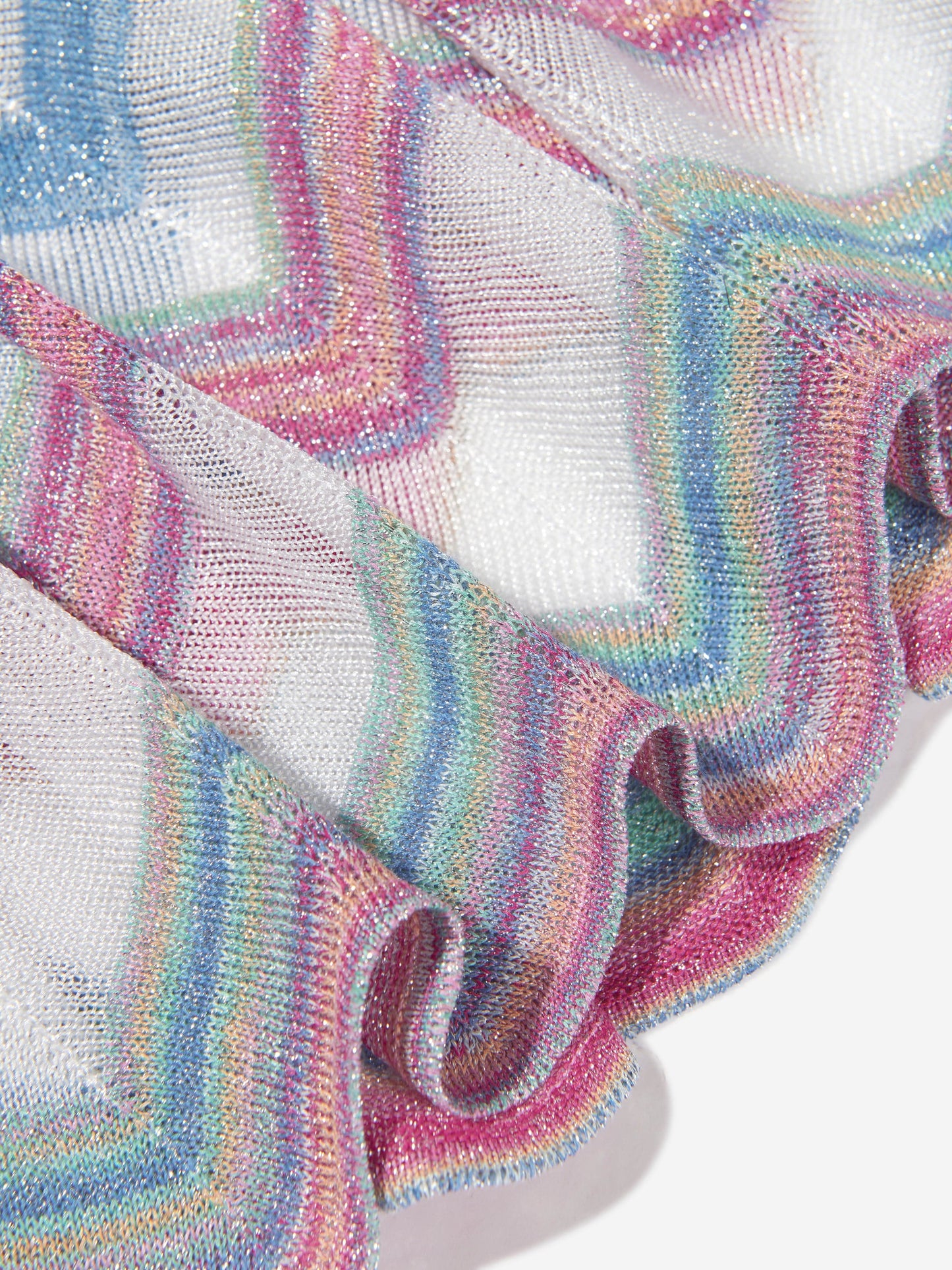 Missoni 女童锯齿形针织无袖上衣(多色)