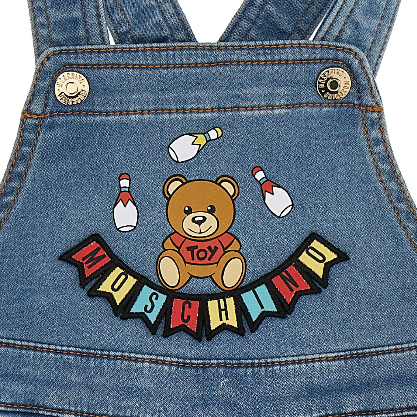 Baby Girls Blue Jumpsuit