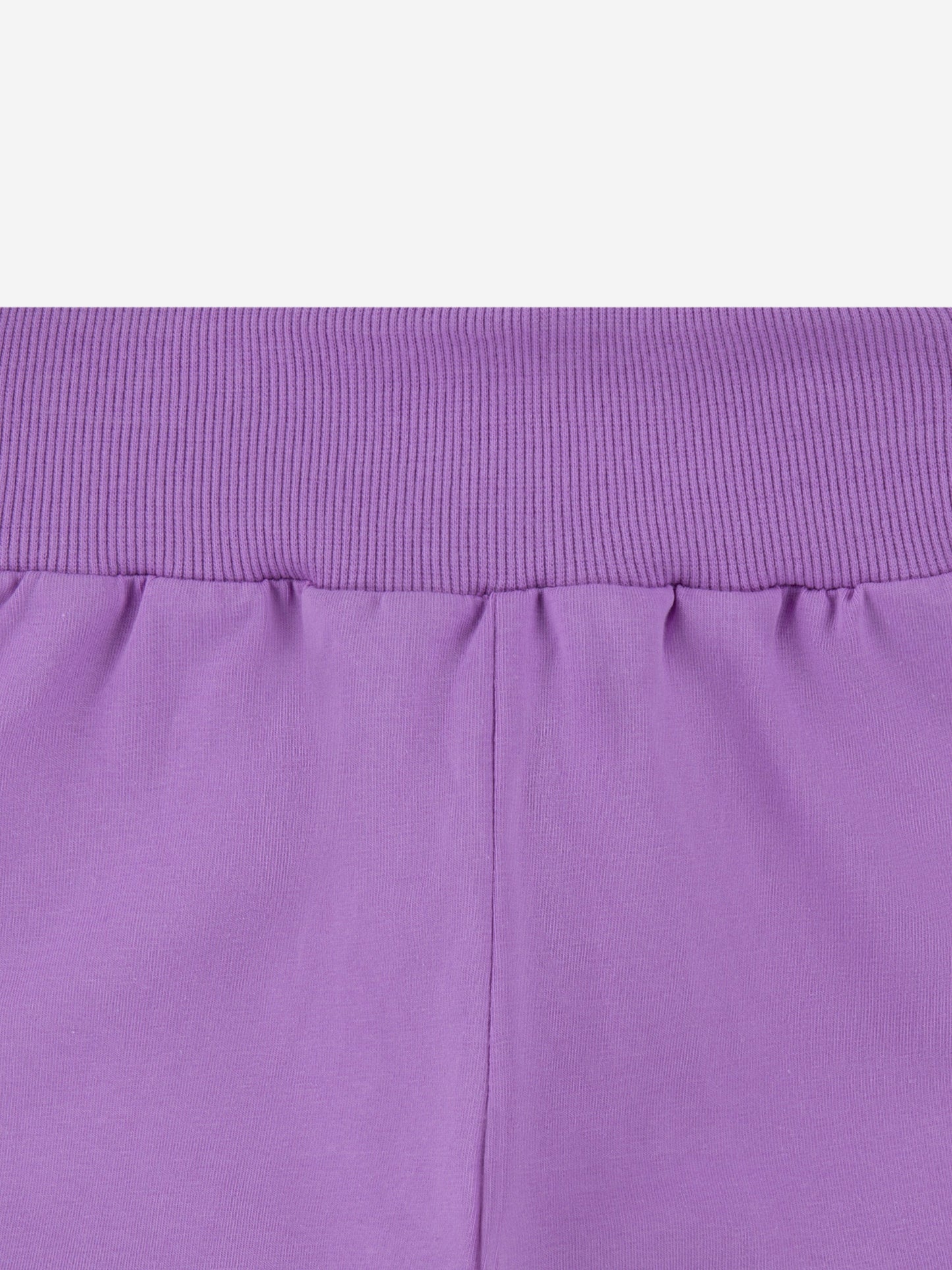 Girls Jersey Shorts in Purple