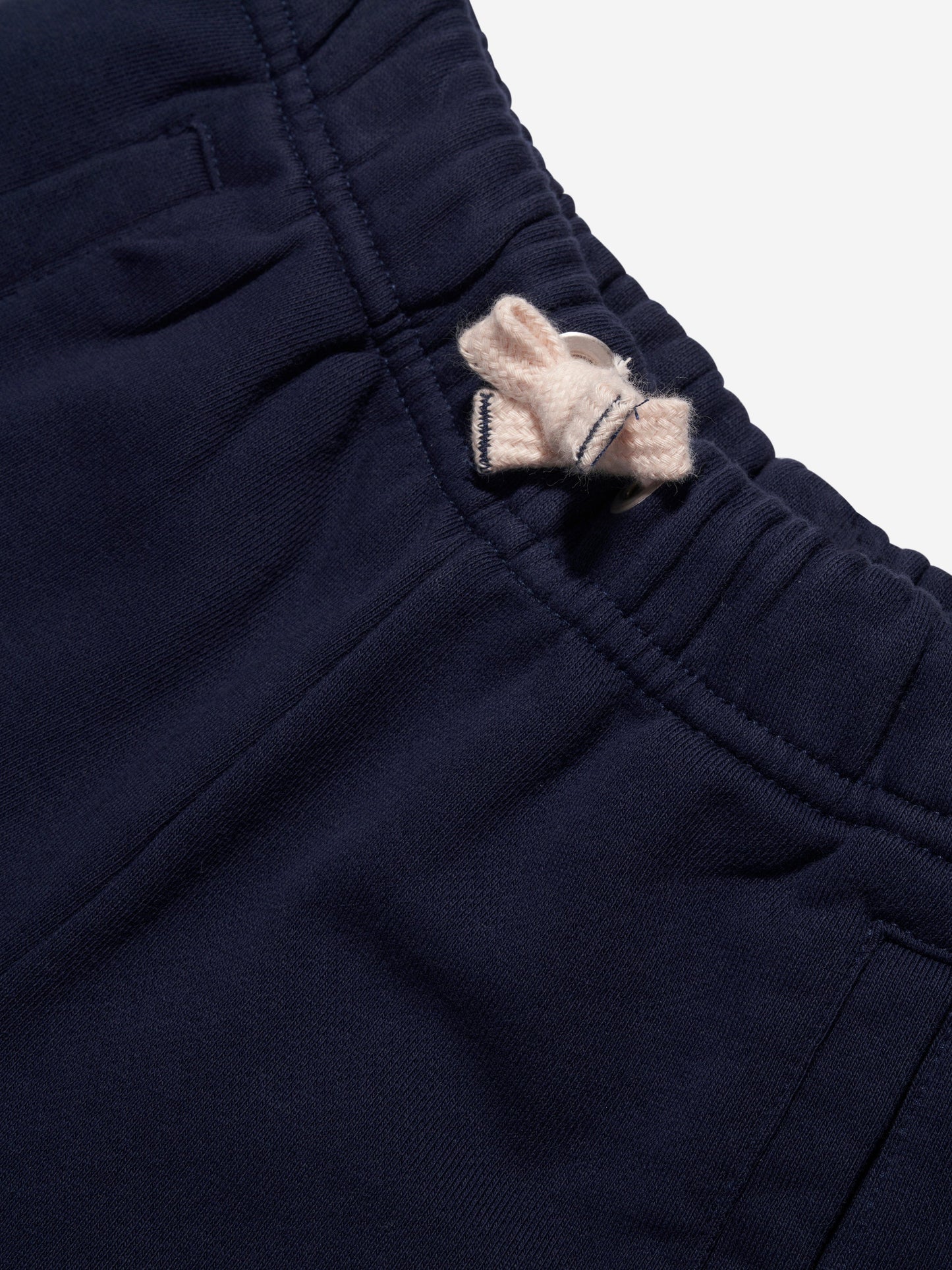 Palm Angels 男童经典 Overlogo 运动短裤(海军蓝)