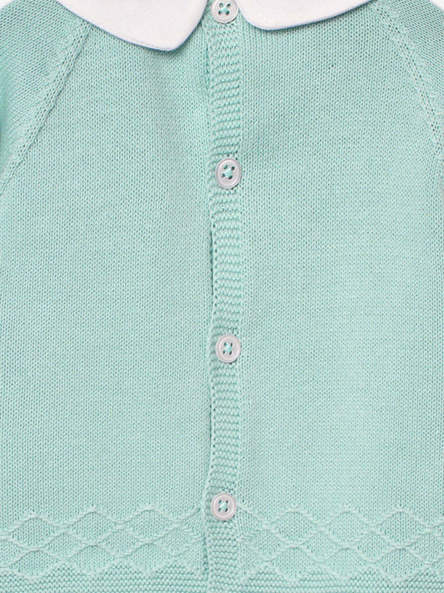 Baby Knitted Sweater in Green