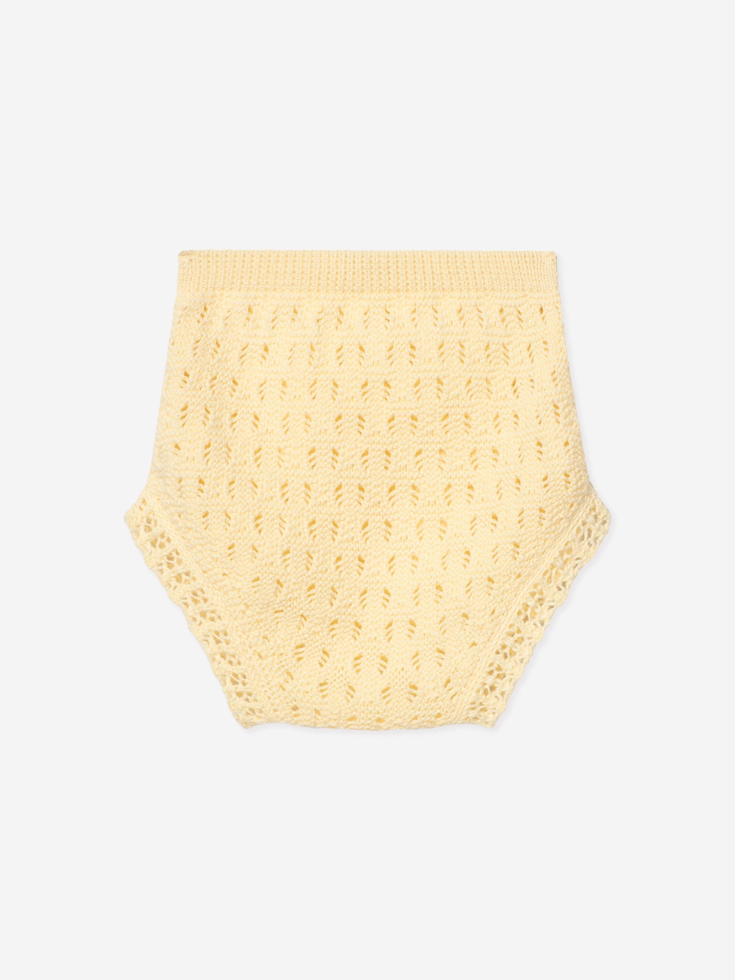 Baby Girls Dress and Bloomers Set in Yellow