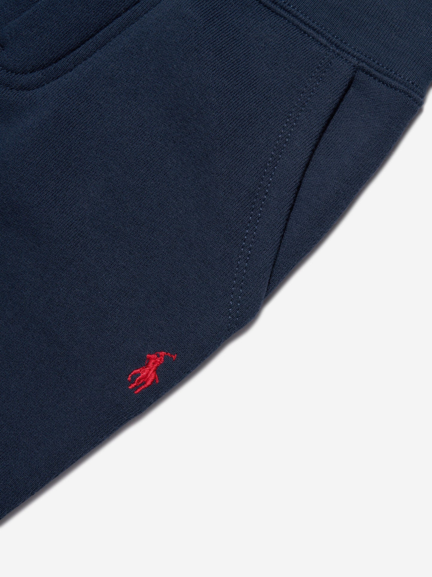 Ralph Lauren 男童海军蓝徽标慢跑裤