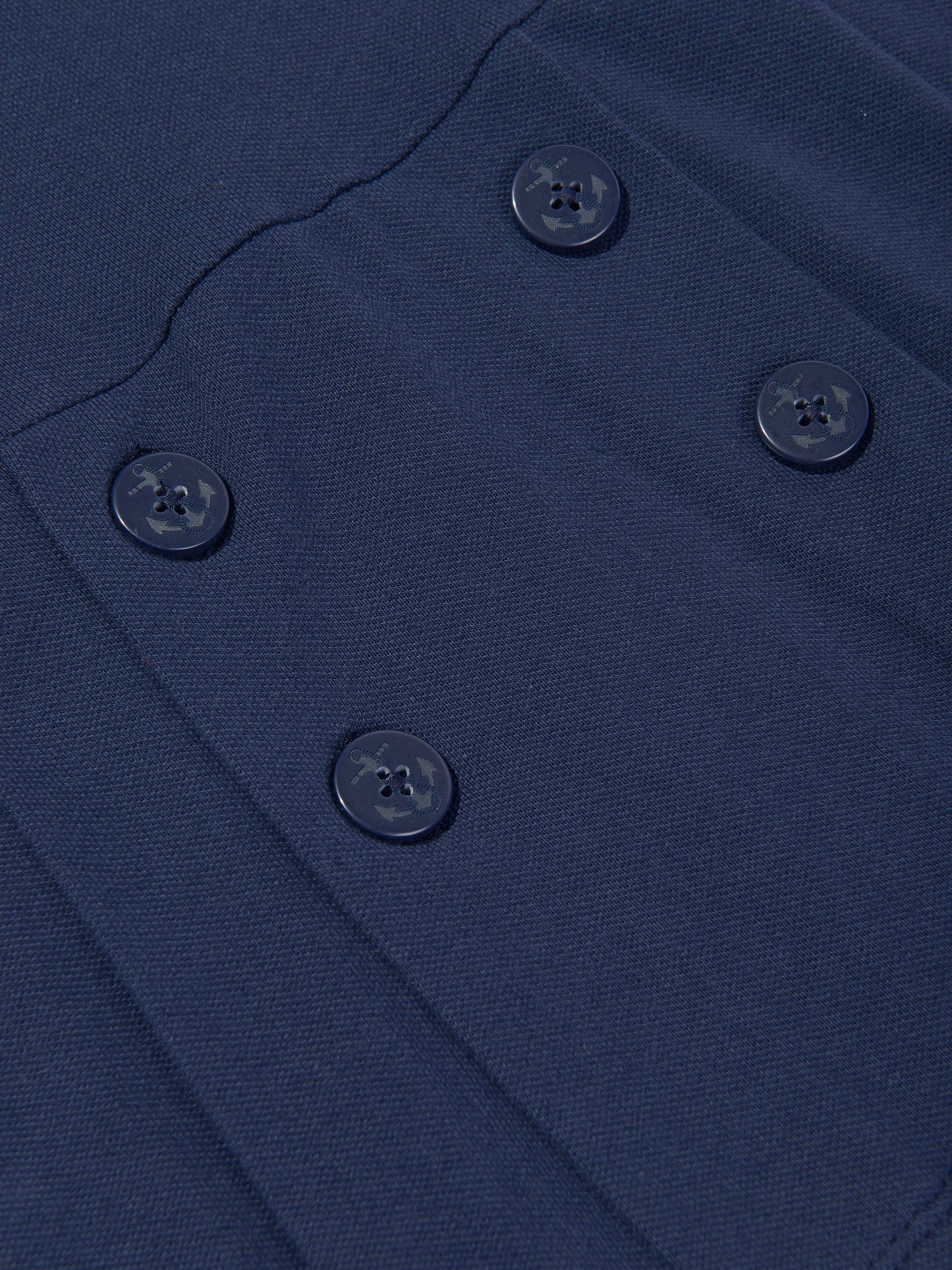 Ralph Lauren 女童海军蓝 Polo 连衣裙