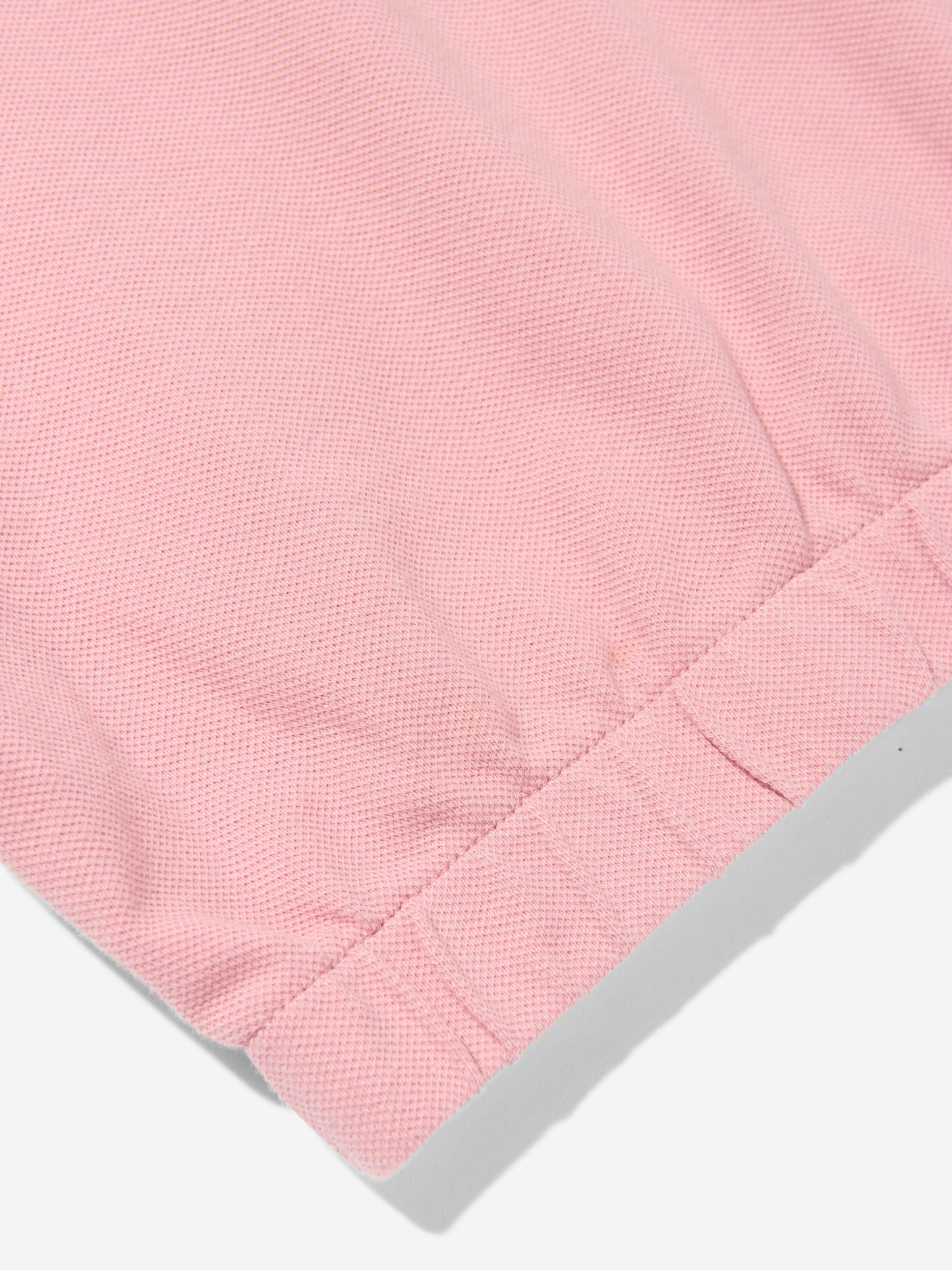Ralph Lauren 女童粉色 Polo 衫