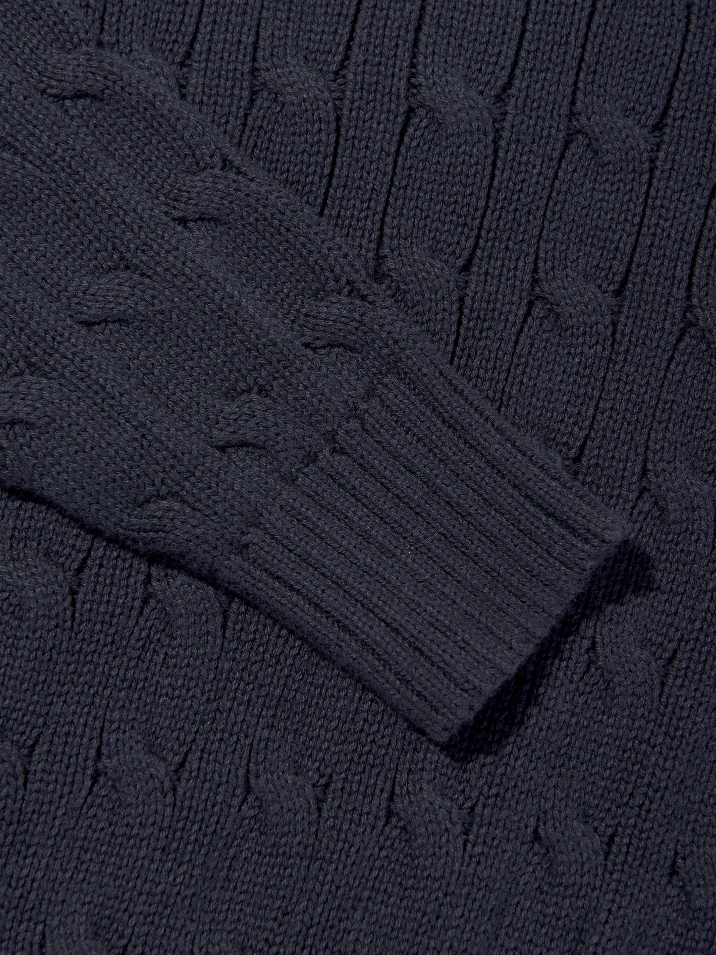 Ralph Lauren 男童半拉链套头衫(海军蓝)
