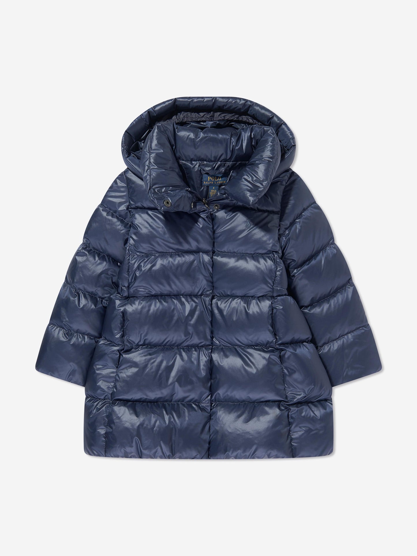 Ralph Lauren 女童长款羽绒加厚外套(海军蓝)