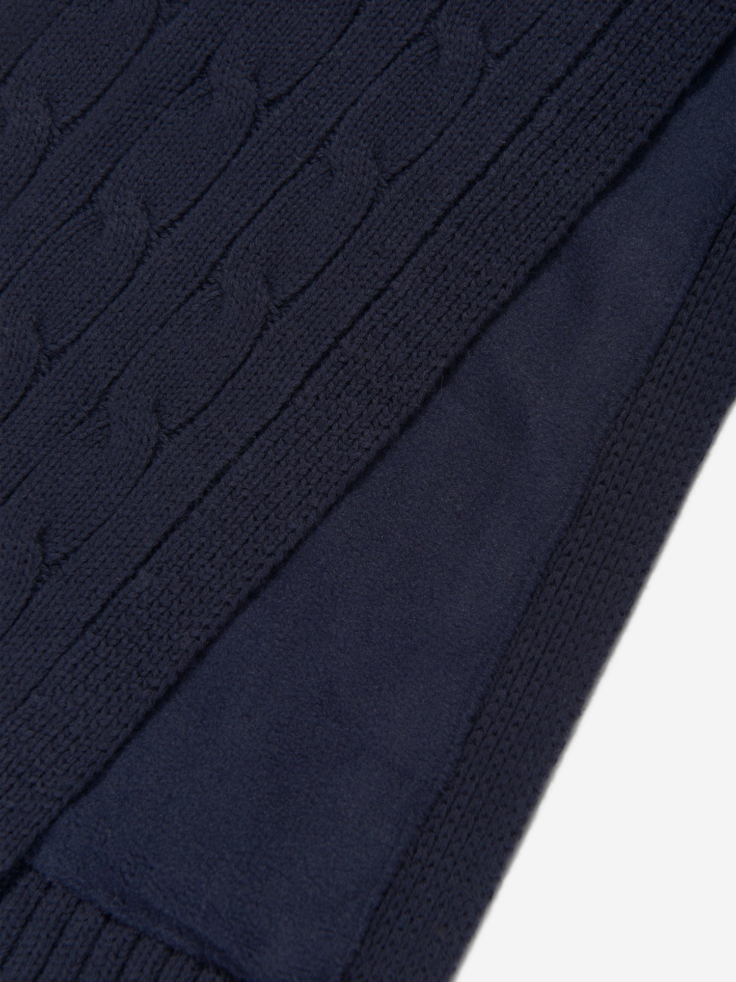 Ralph Lauren Boys Logo Scarf in Navy