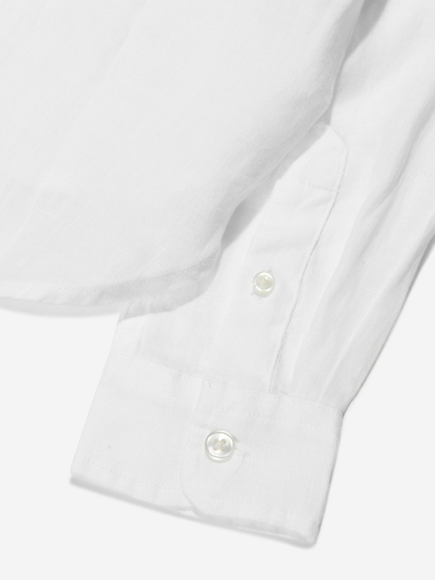 Ralph Lauren 女童白色徽标衬衫