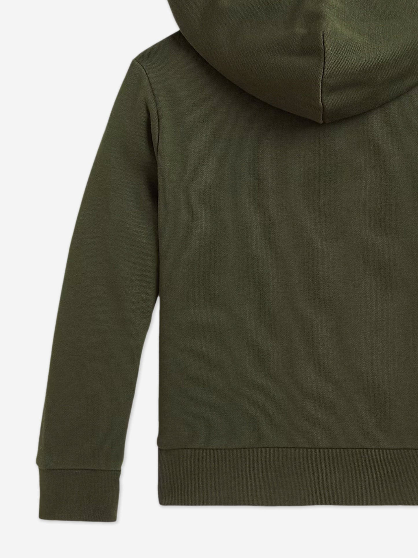 Boys Polo Hoodie in Green