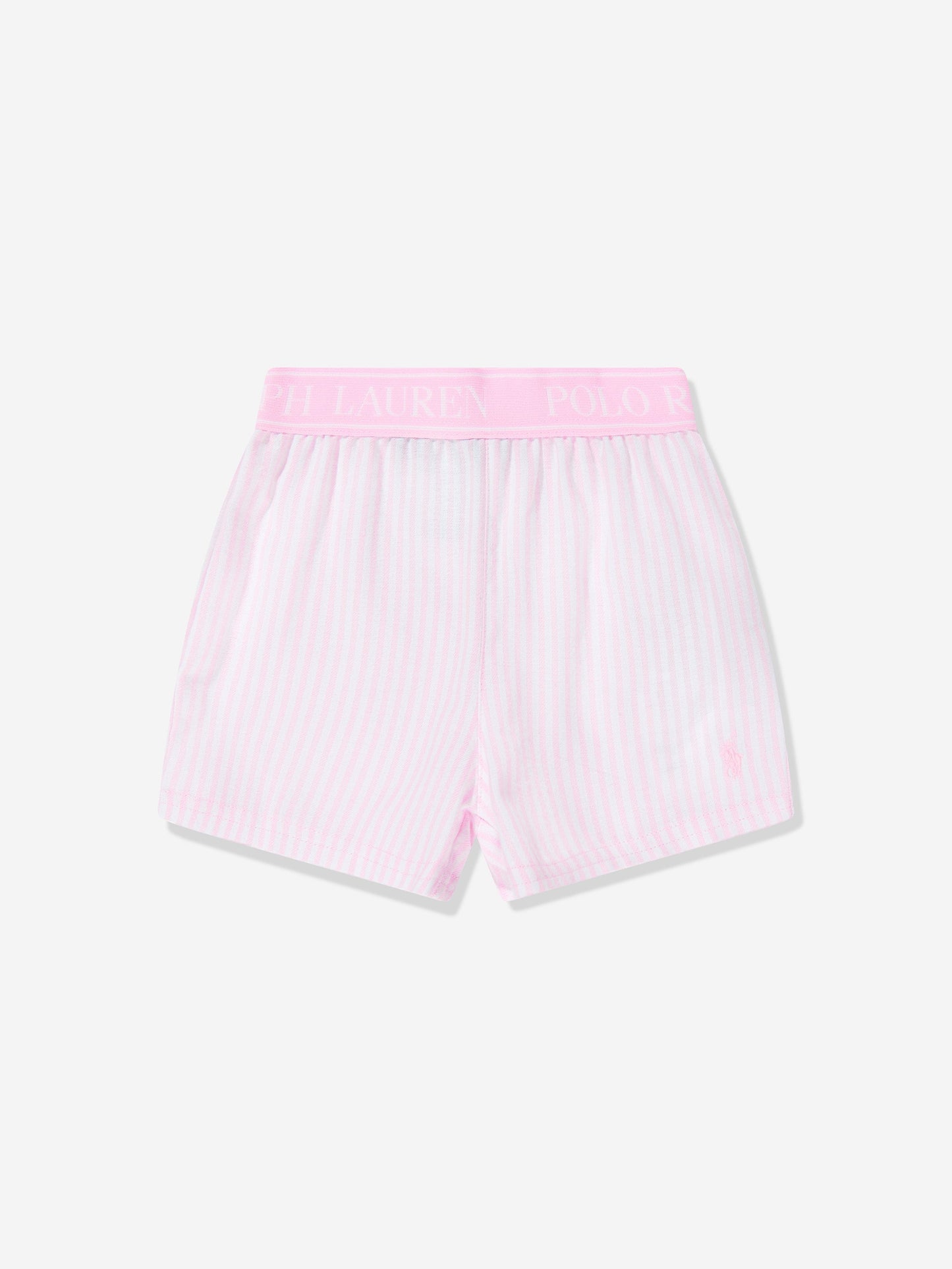 Ralph Lauren Girls Short Pyjama Set in Pink