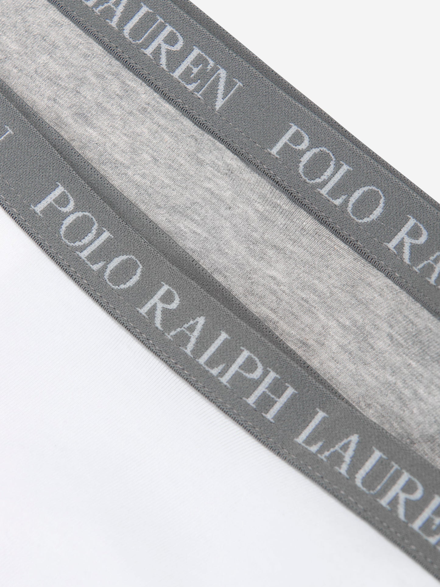 Ralph Lauren 女童 2 条装平角内裤套装(灰色)