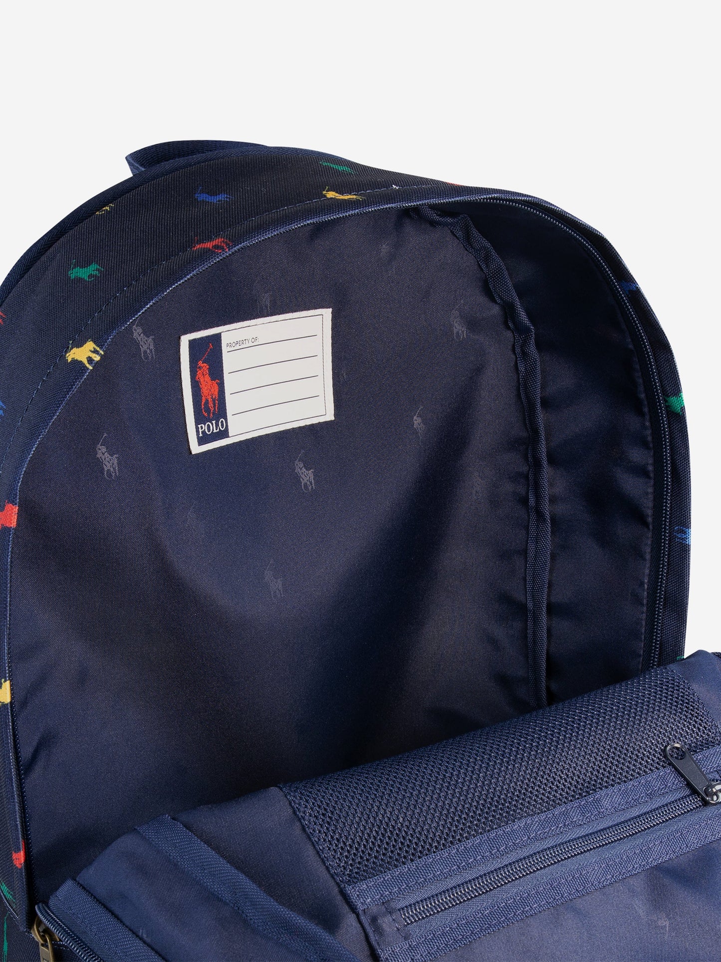Kids Polo Pony Backpack in Navy (45cm)