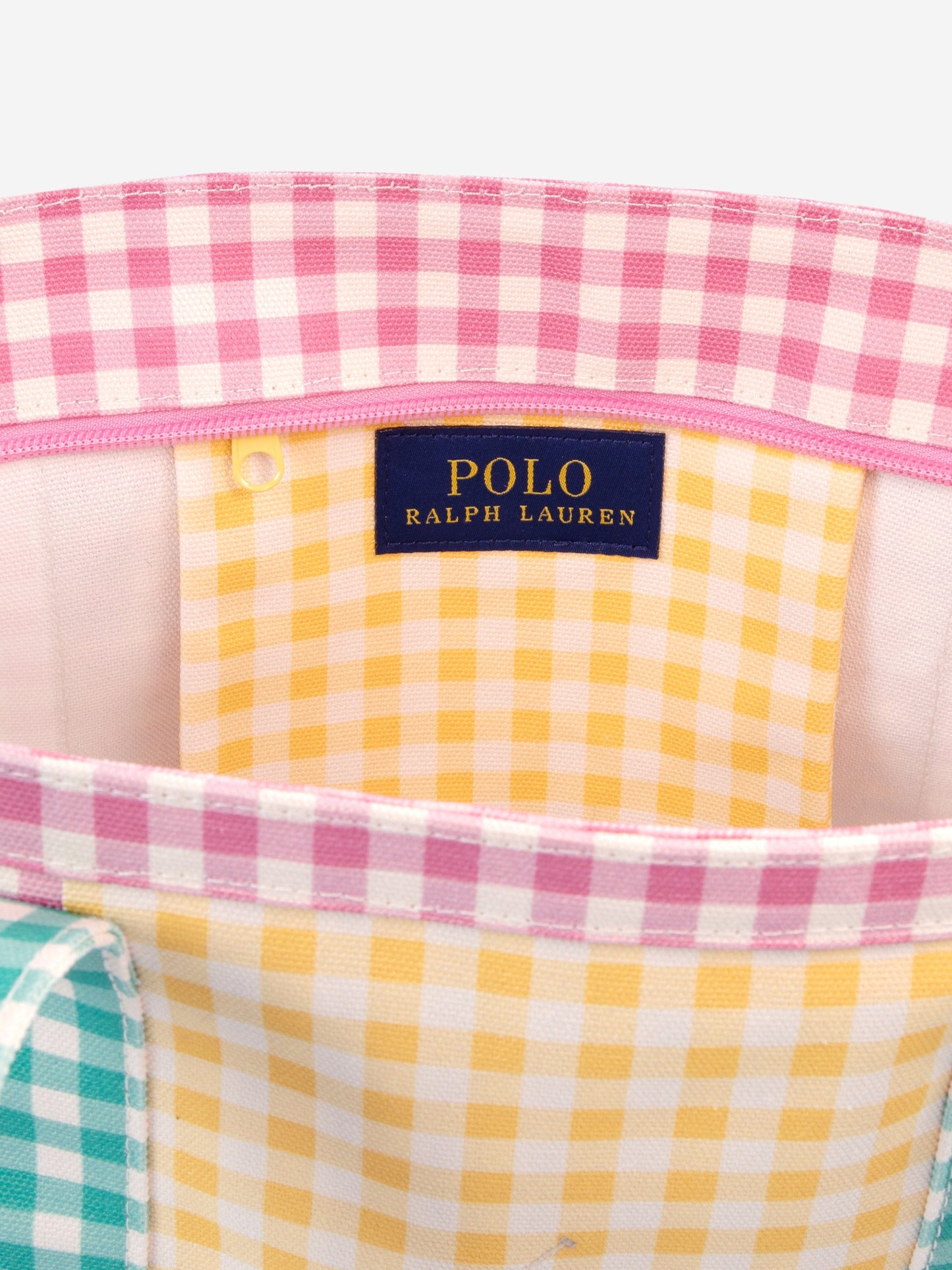 Girls Polo Player Printed Tote Bag in Multicolour (30cm)