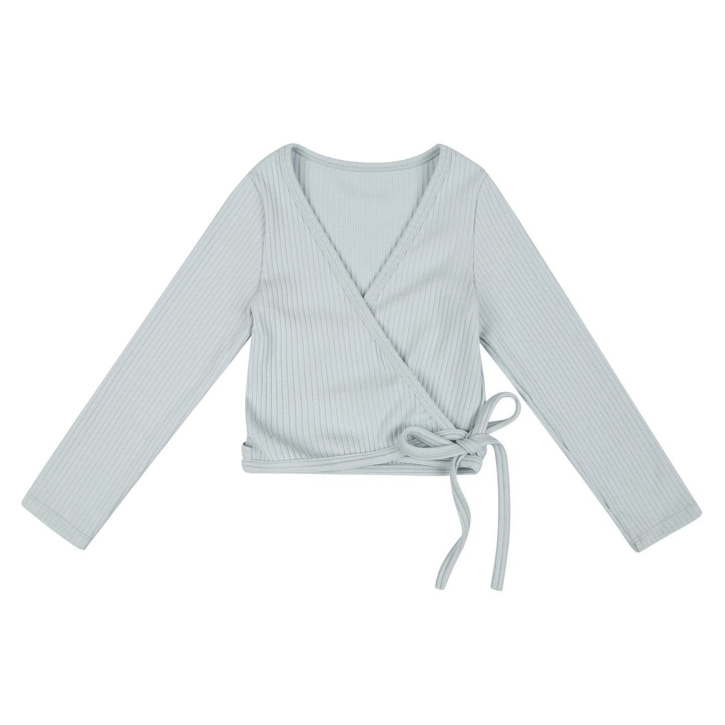 女童浅蓝色芭蕾舞开衫