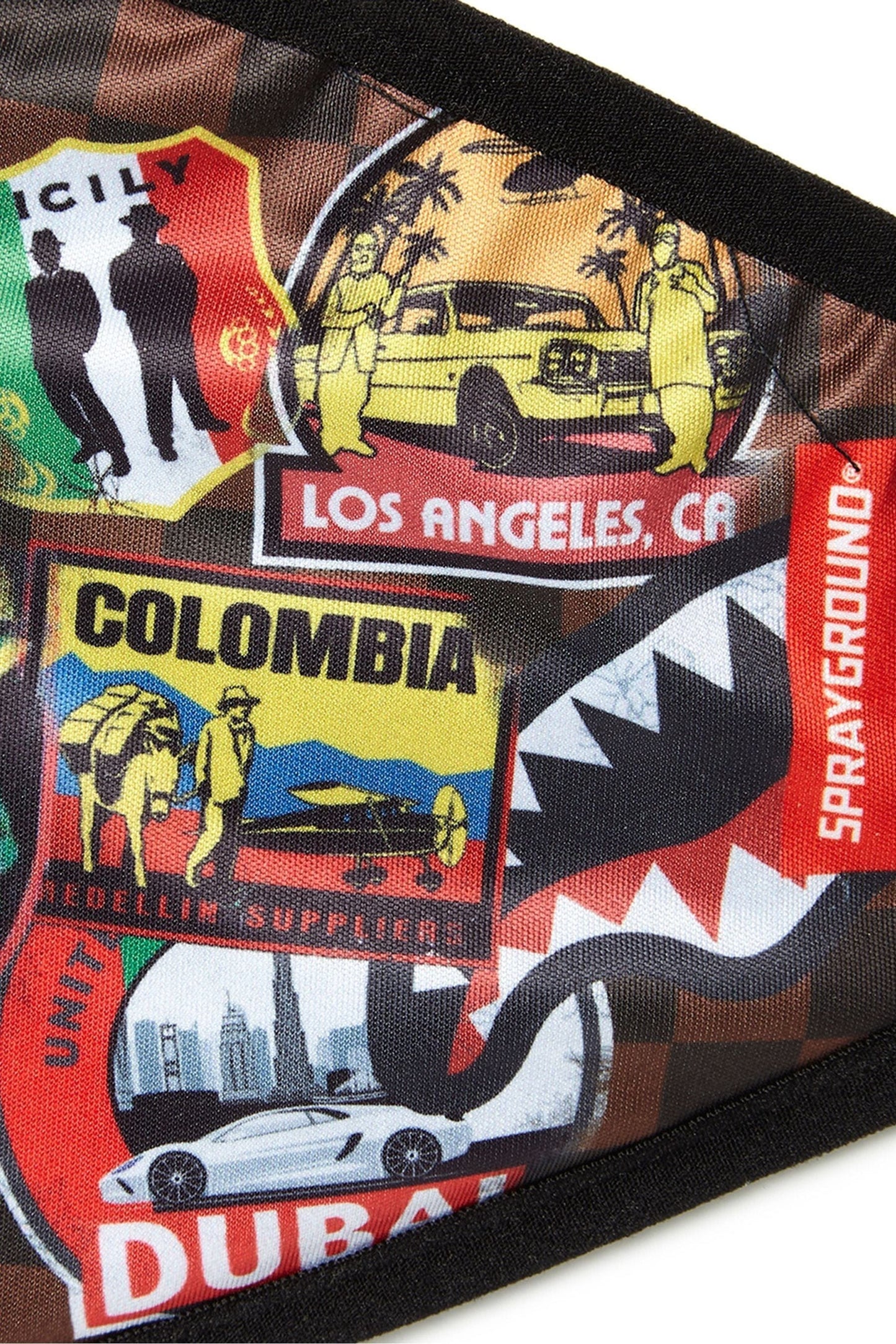 Sprayground 旅行贴片面膜