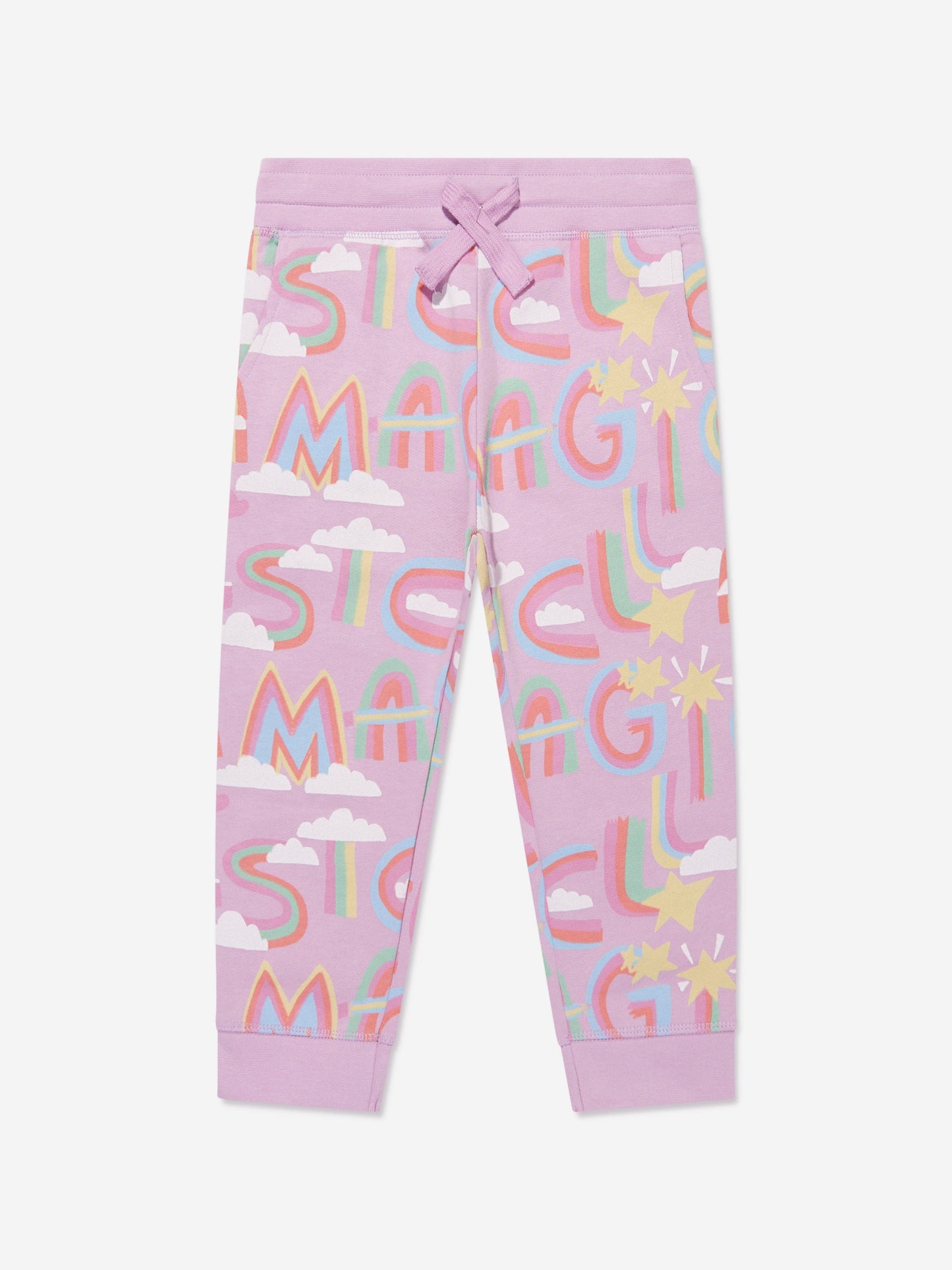 Stella McCartney 女童粉色徽标运动服
