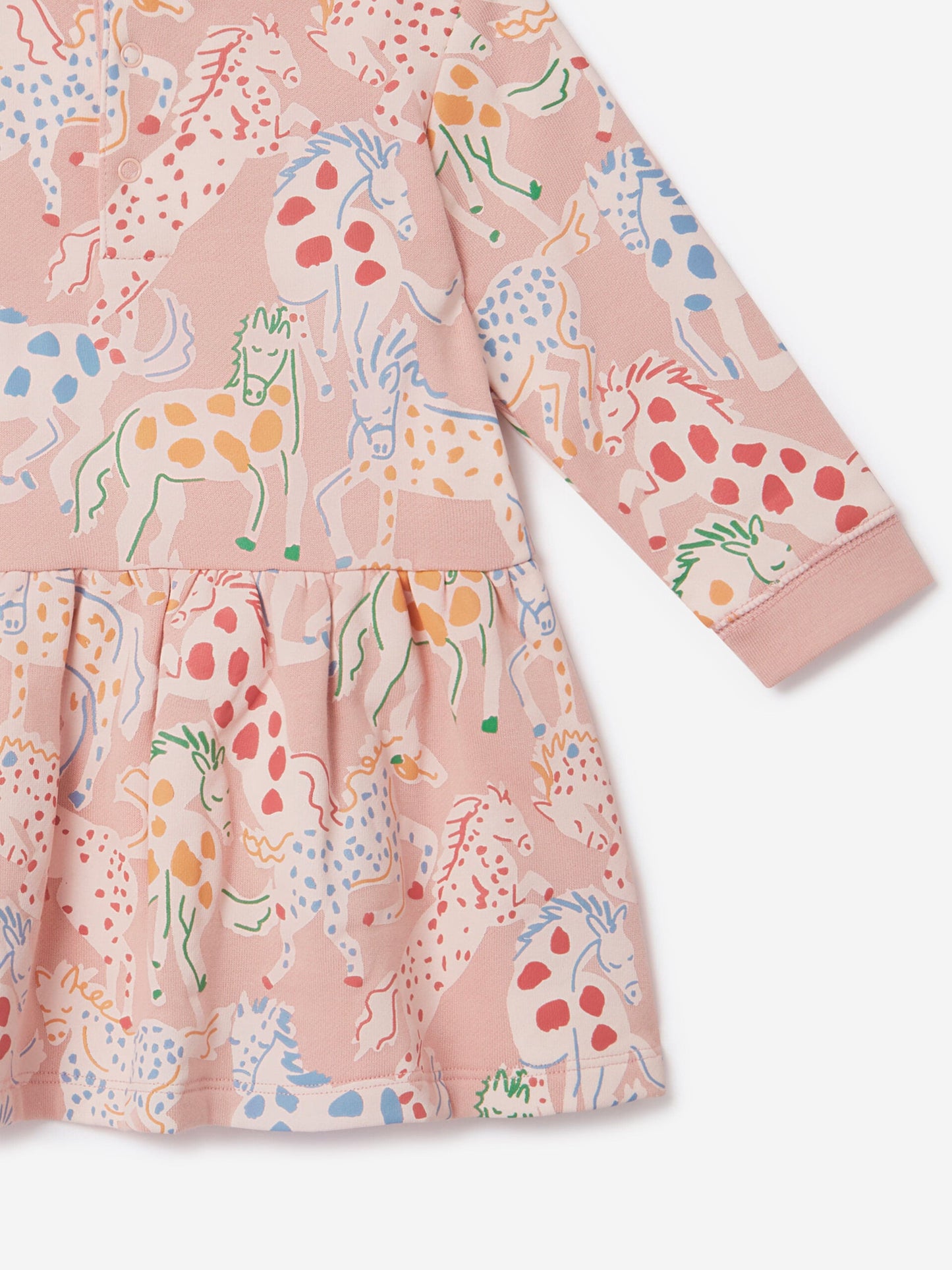 Stella McCartney 女婴马毛衣裙(粉色)