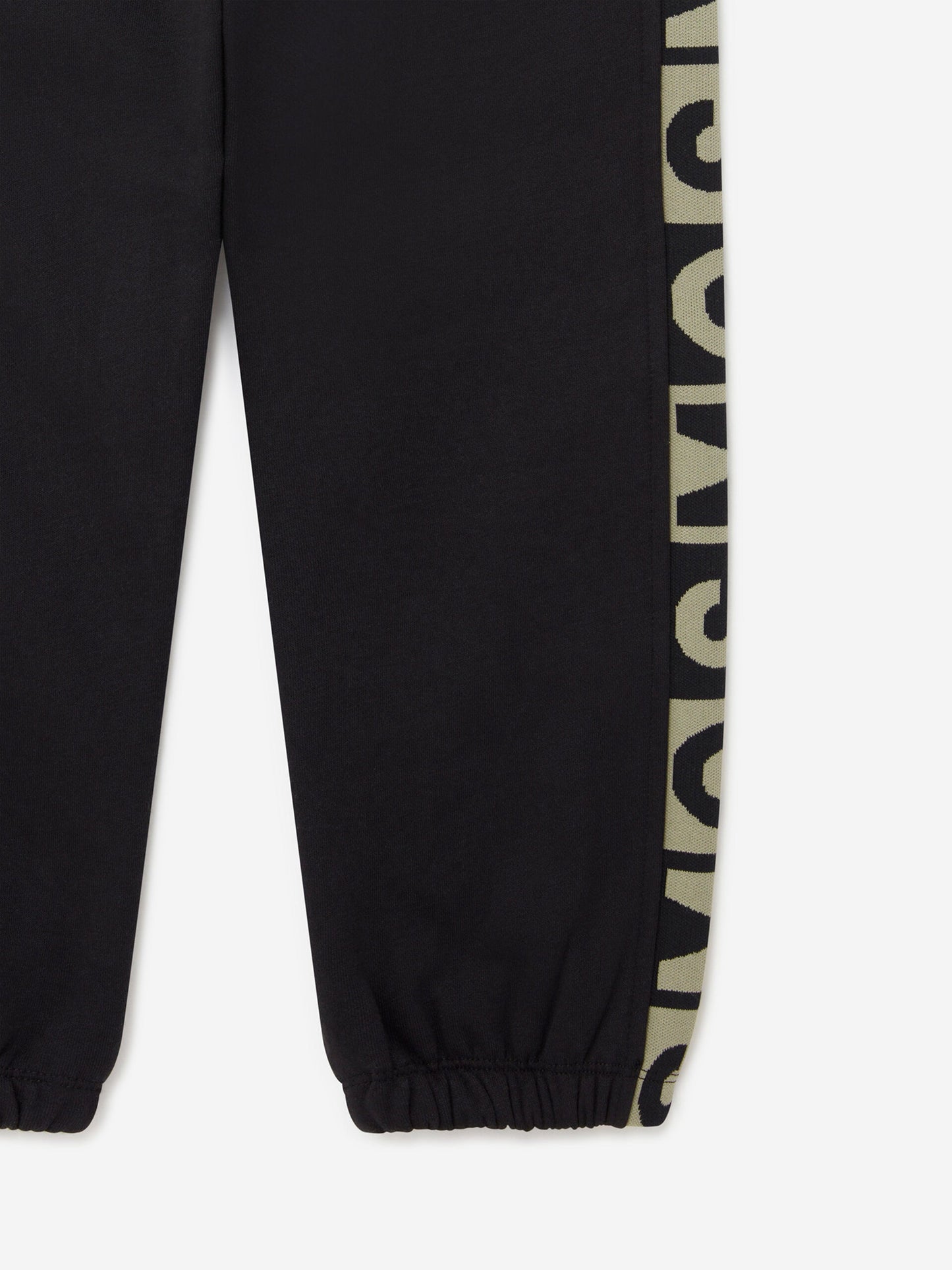 Stella McCartney 男童徽标块慢跑裤(黑色)