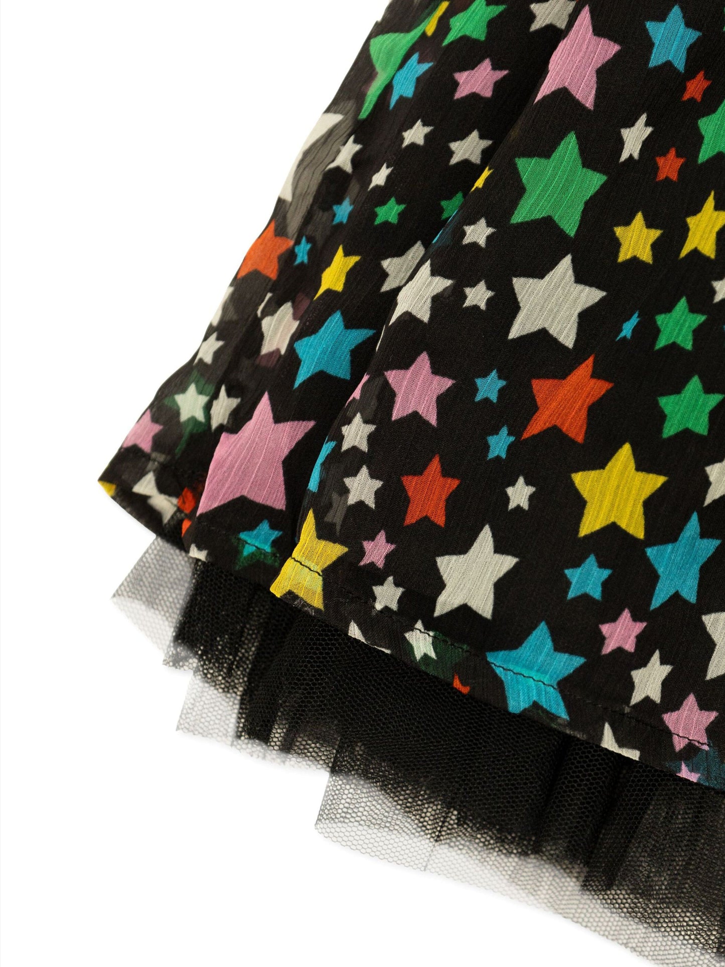 Stella McCartney 女童星形半身裙(黑色)