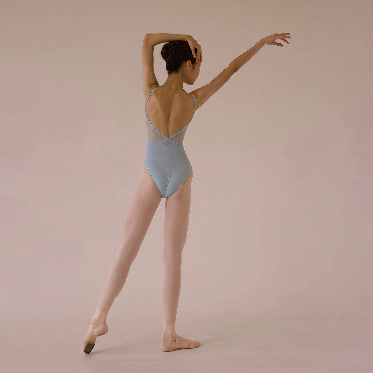 女童天空蓝芭蕾舞连体衣(Scarlet Leotard Sky Blue/Sky Blue)