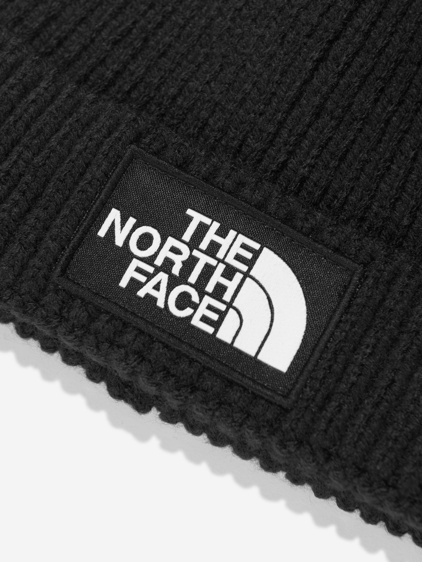 The North Face 婴儿盒形徽标无檐小便帽(黑色)
