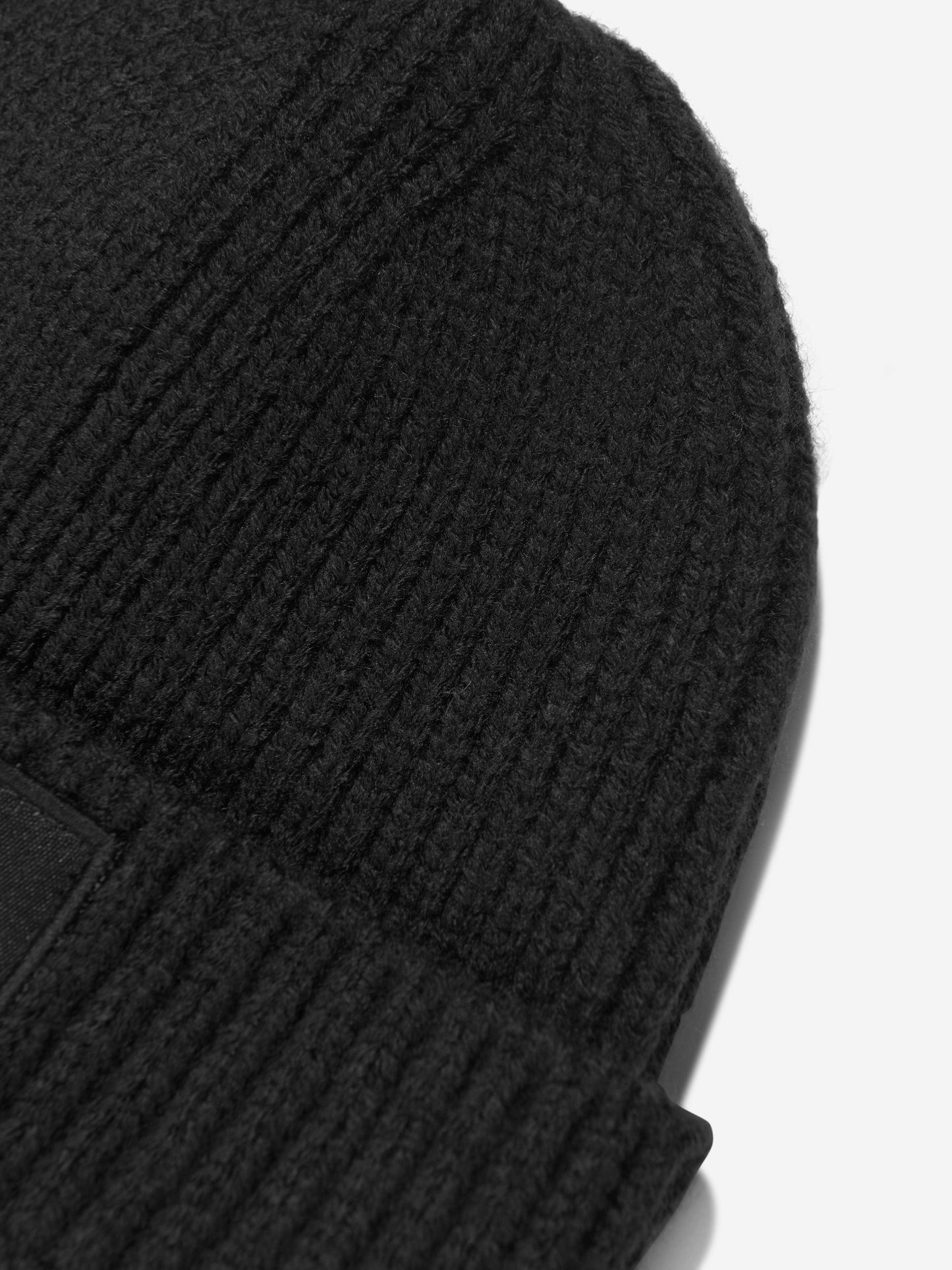 The North Face 婴儿盒形徽标无檐小便帽(黑色)