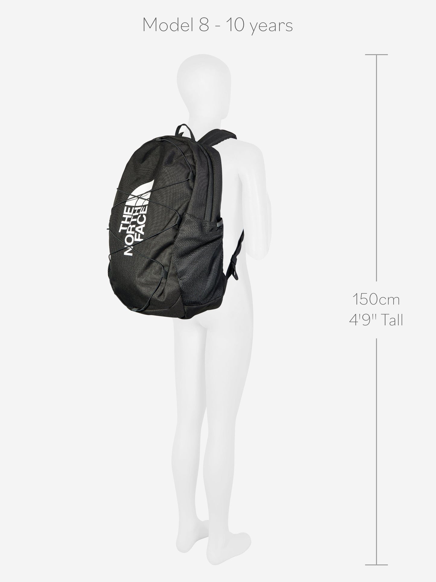 The North Face 儿童 Court Jester 背包(黑色,43.5 厘米)