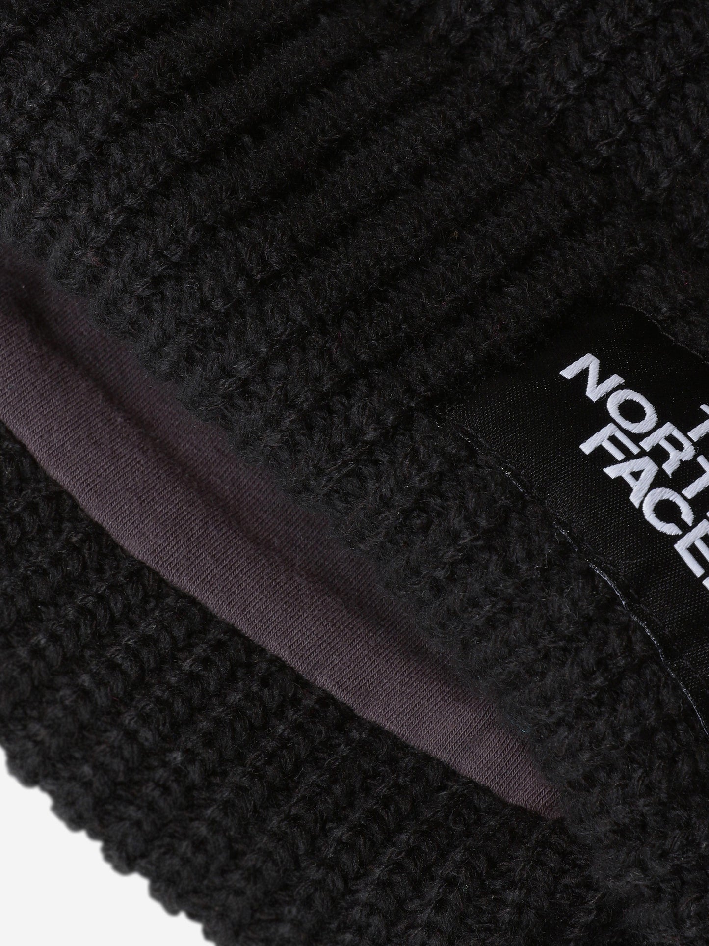 The North Face 儿童 Salty Lined 毛线帽(黑色)