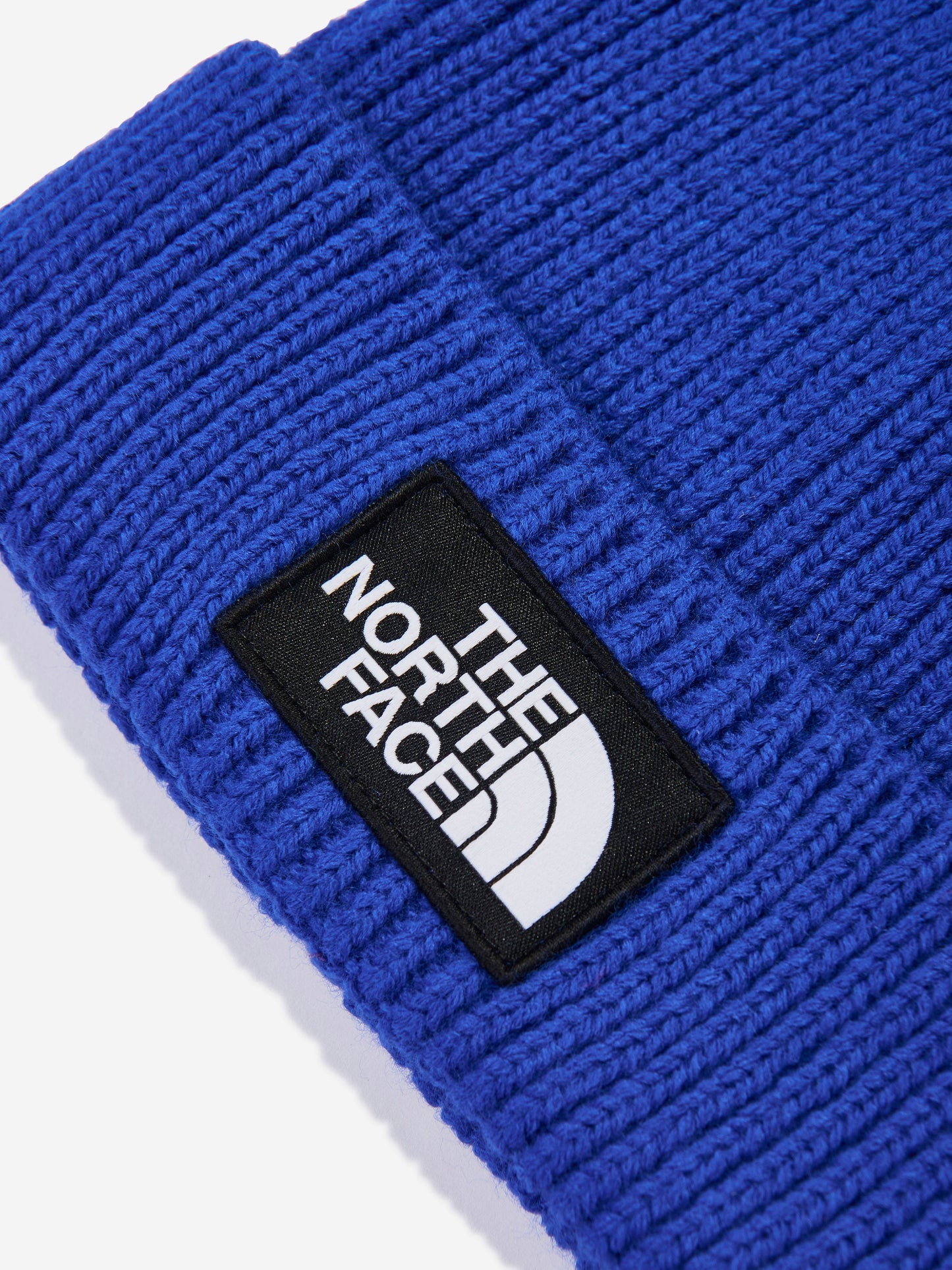 The North Face 儿童 TNF Box Logo 翻边 Benaie(蓝色)