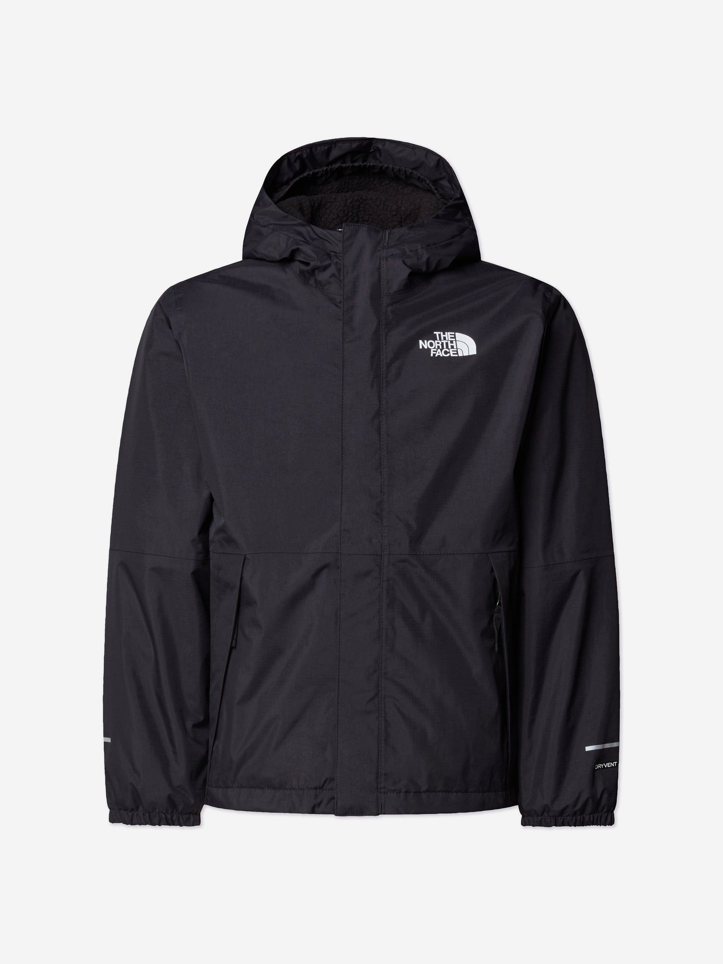 The North Face 儿童保暖 Antora 雨衣(黑色)