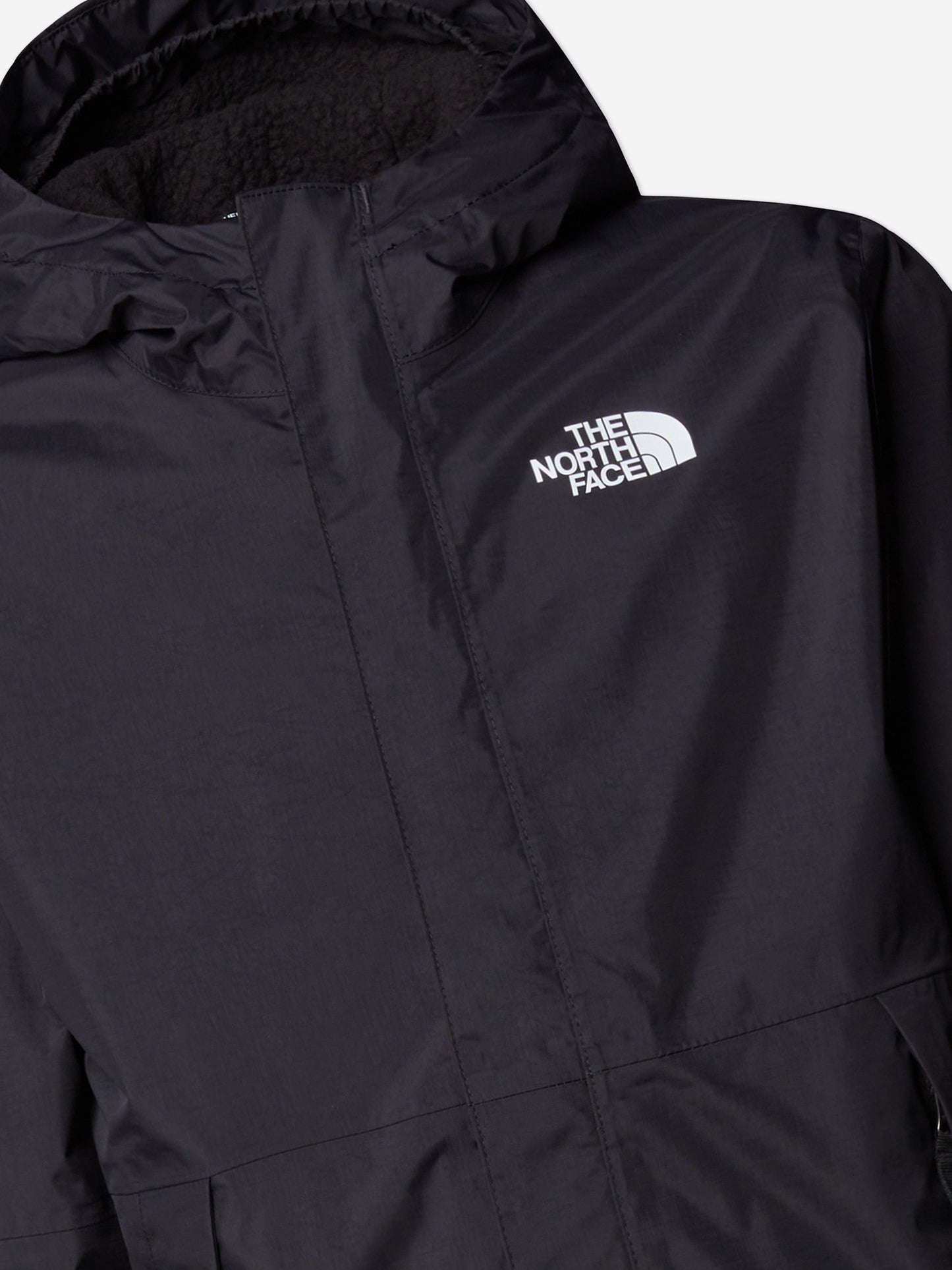 The North Face 儿童保暖 Antora 雨衣(黑色)