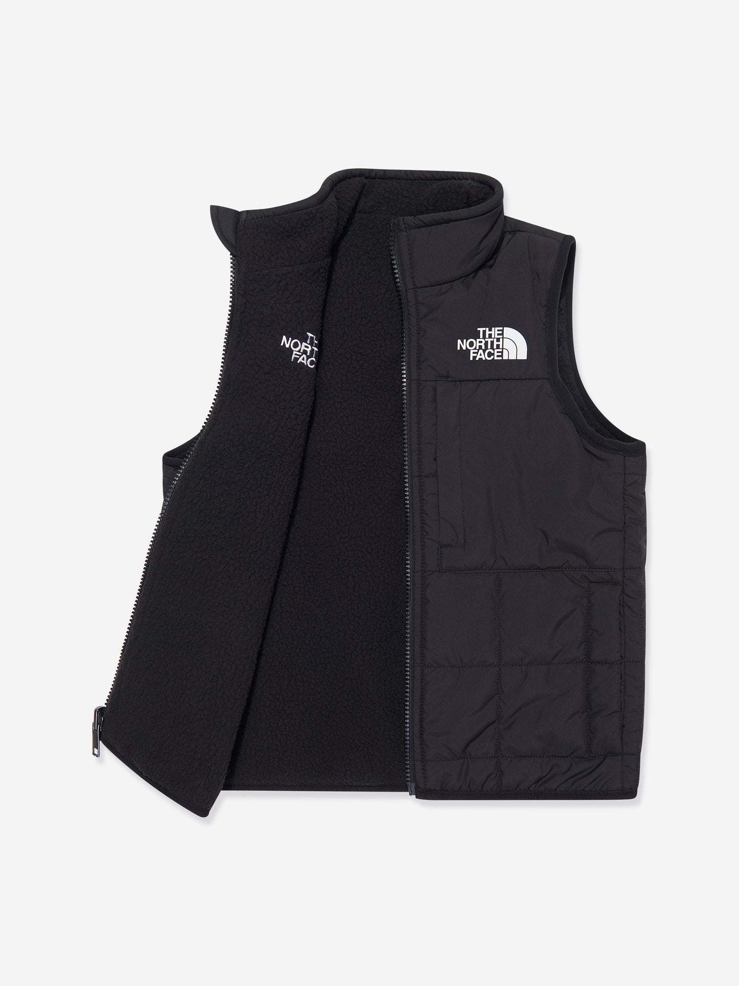 The North Face 男童双面 Shasta 马甲(黑色)